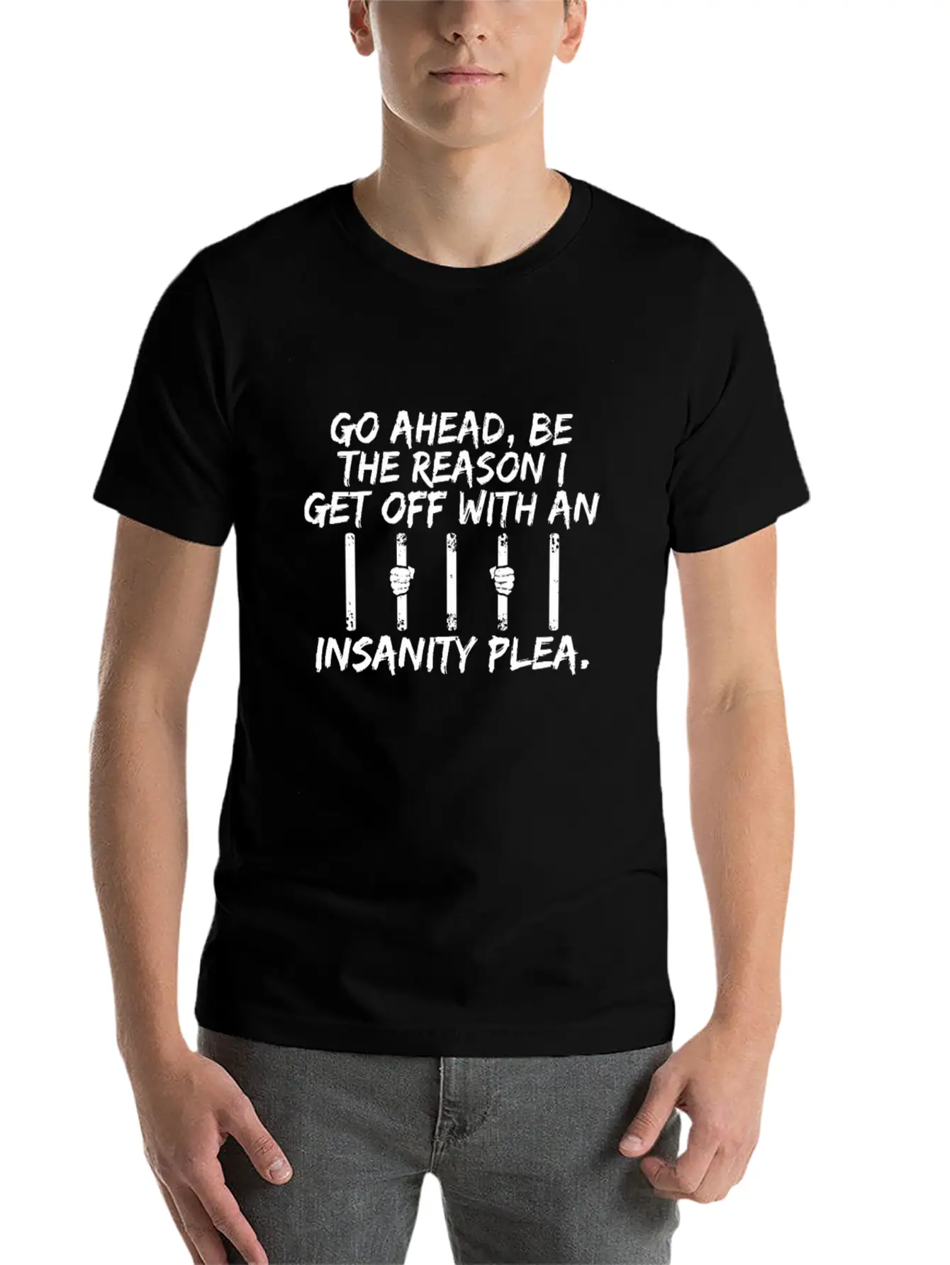 Go Ahead Be The Reason Unisex Casual T-Shirt – Clean Design For Daily Comfort