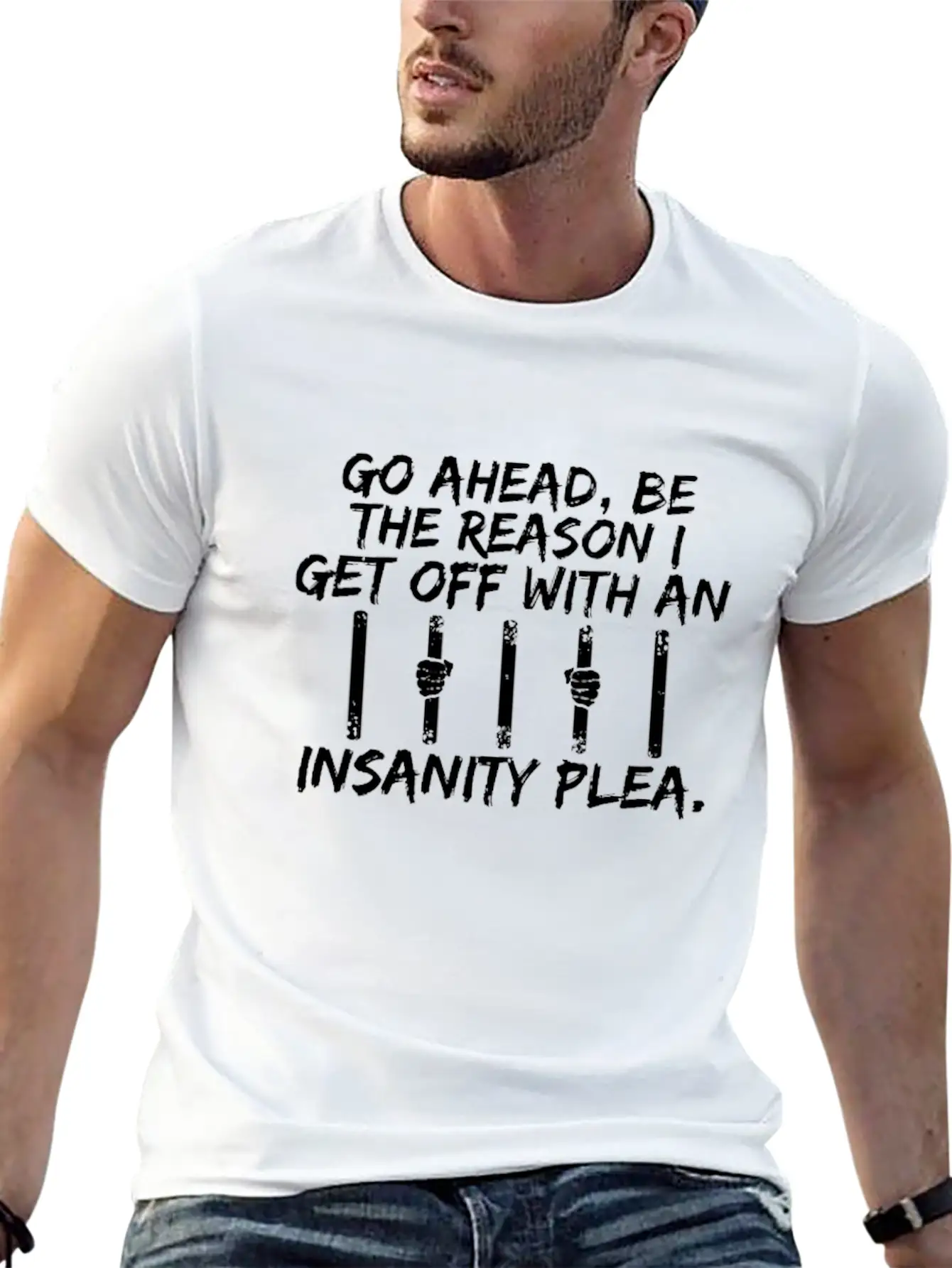 Go Ahead Be The Reason Unisex Casual T-Shirt – Clean Design For Daily Comfort
