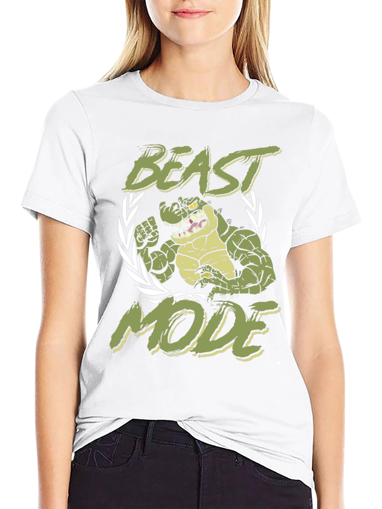 Beast Mode Alligator Graphic Tee