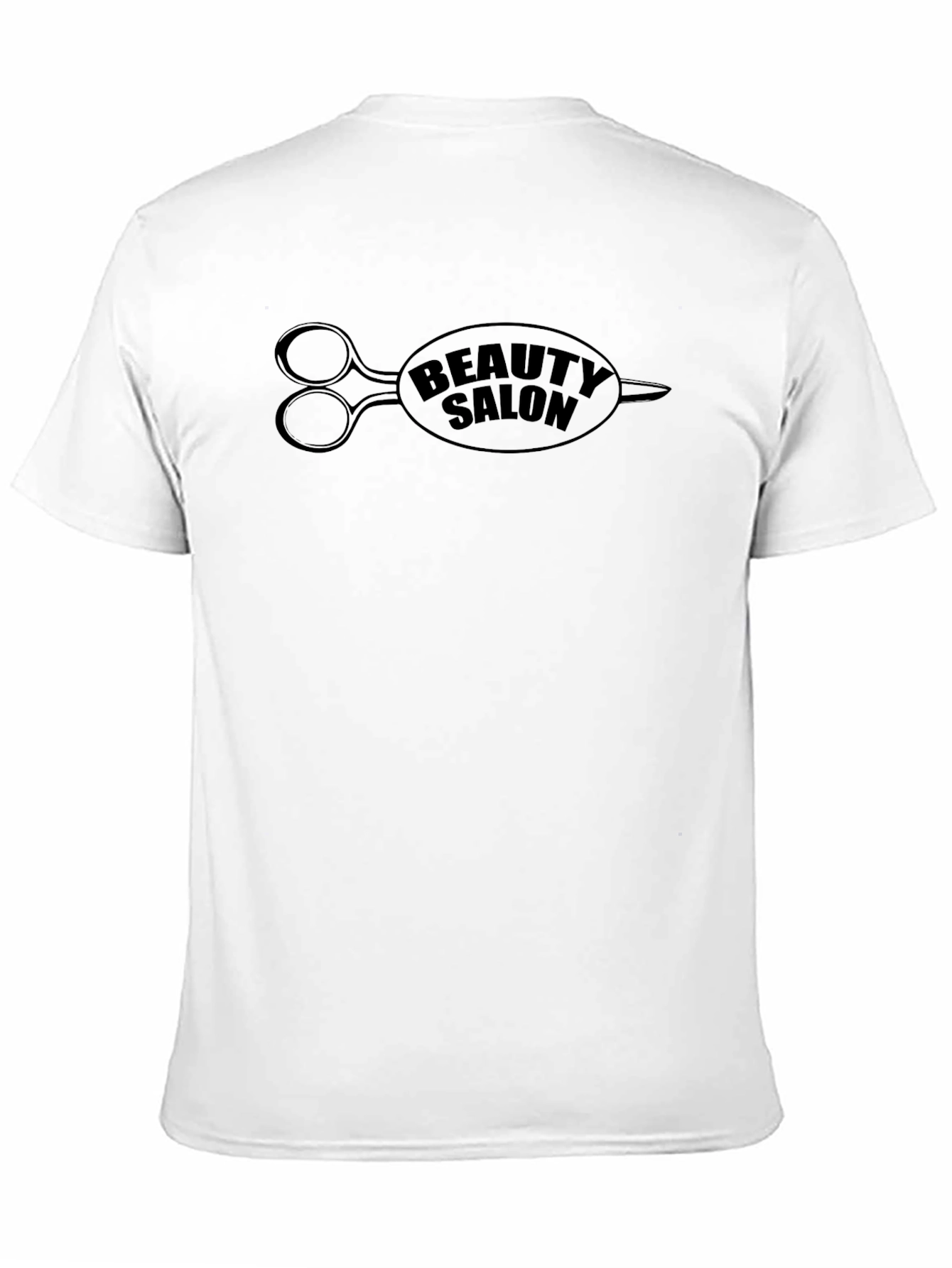 Beauty Salon T-Shirt - Scissor Design Tee