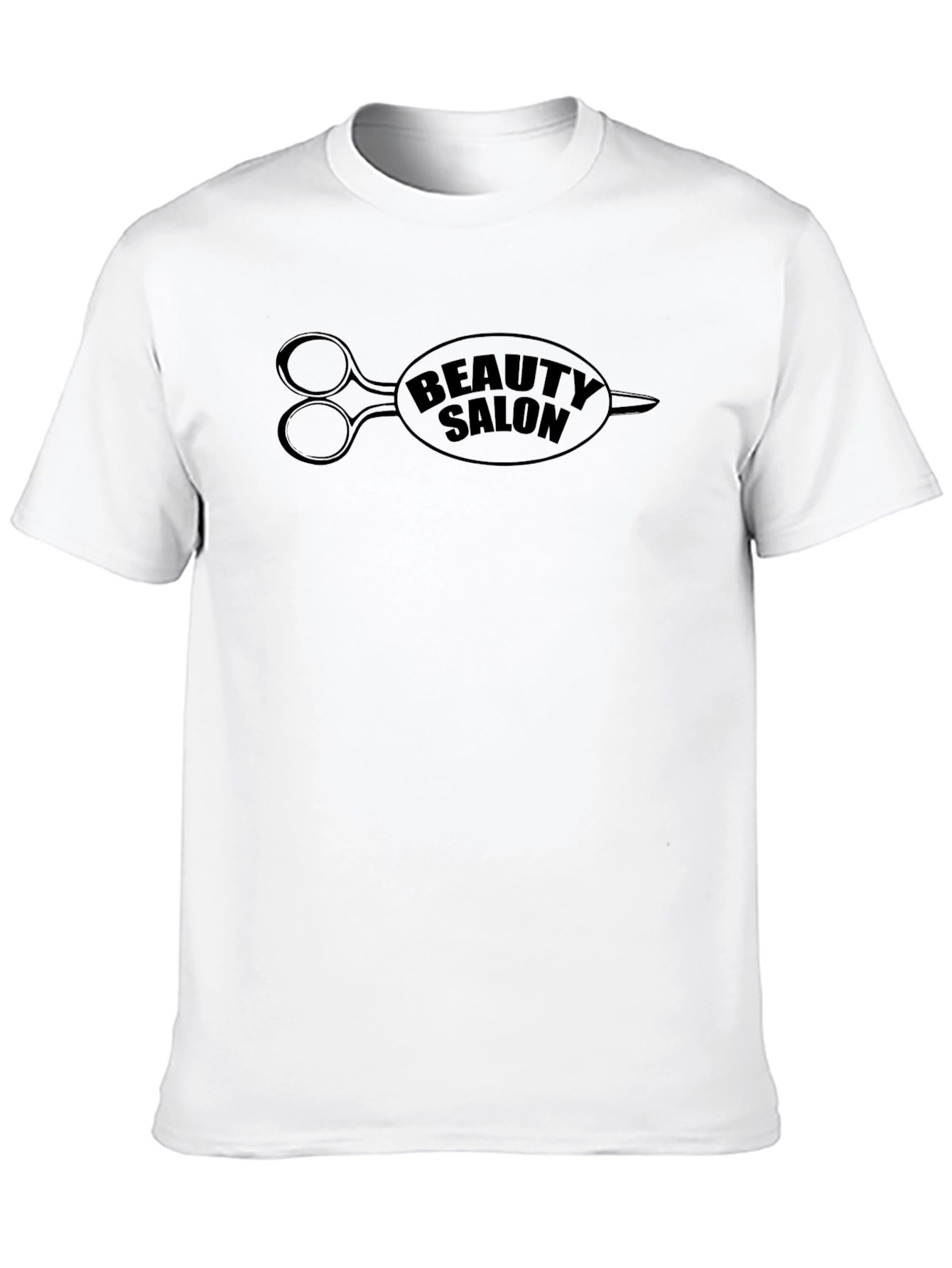 Beauty Salon T-Shirt - Scissor Design Tee