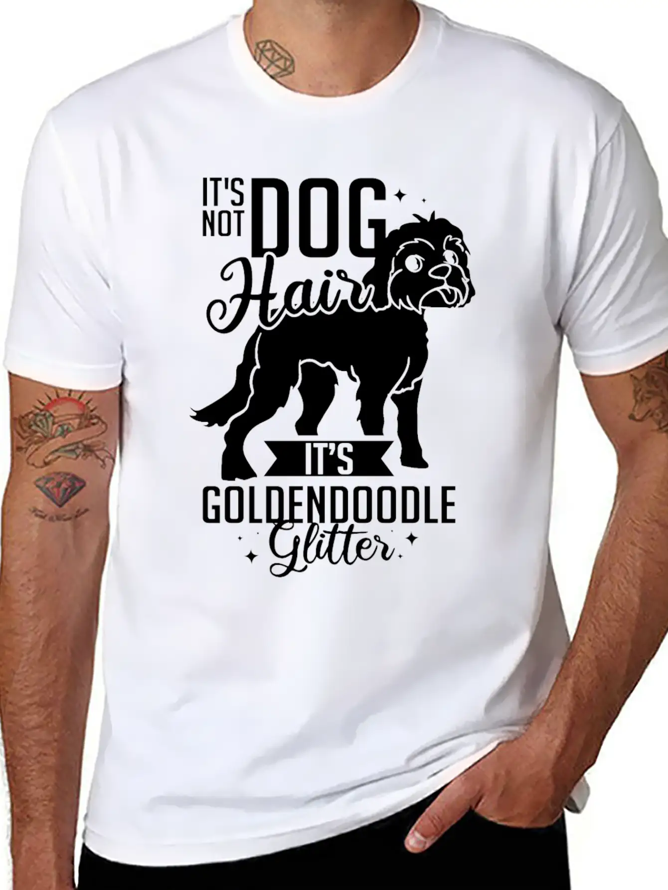 Goldendoodle Dog Gift Doodle Puppies Owner Lover Unisex Casual T-Shirt – Clean Design For Daily Comfort