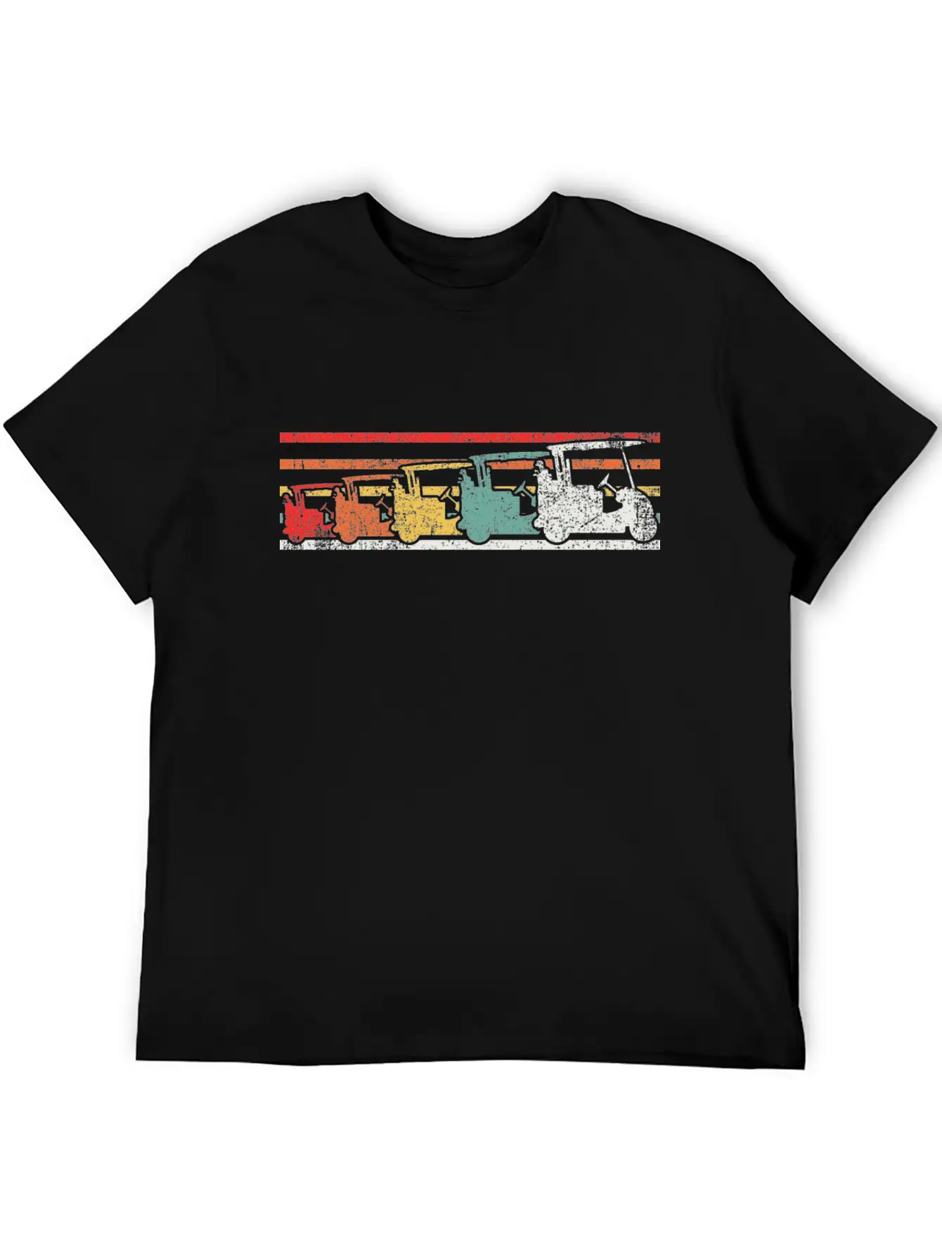 Golf Cart Golfer Golfing Unisex Casual T-Shirt – Clean Design For Daily Comfort