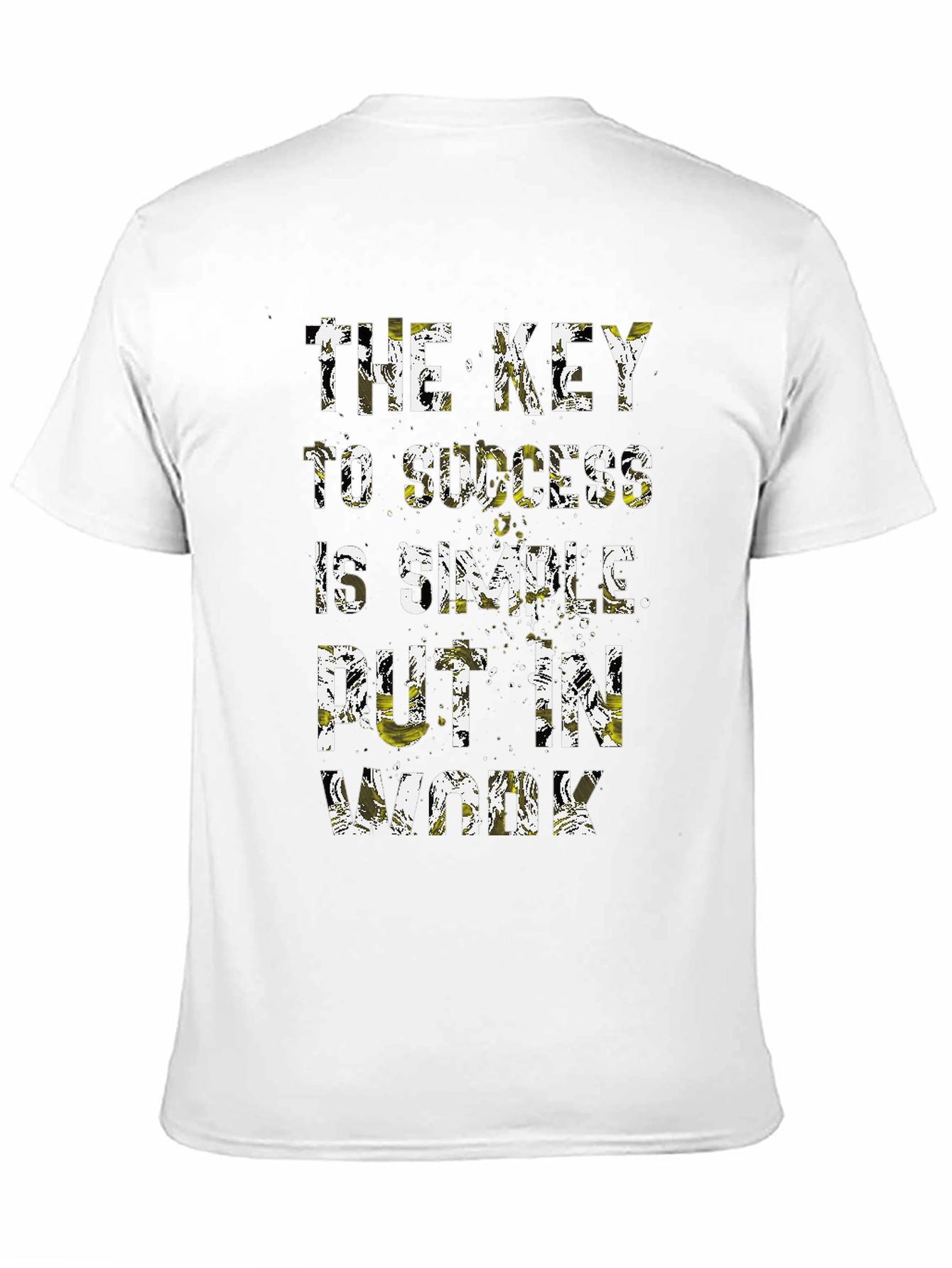 Success Key Graphic T-Shirt - Mens Black Tee