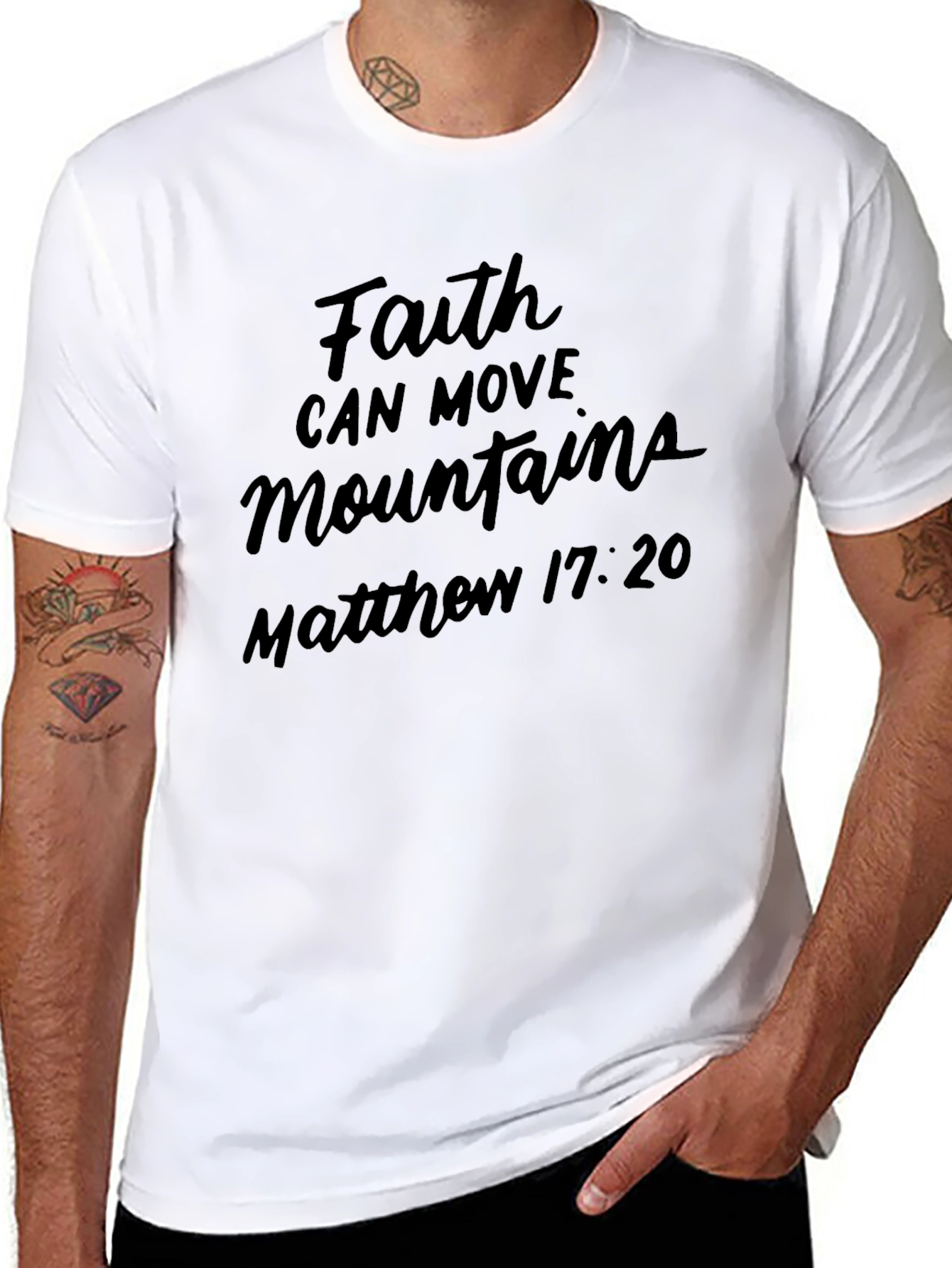 Faith Can Move Mountains T-Shirt