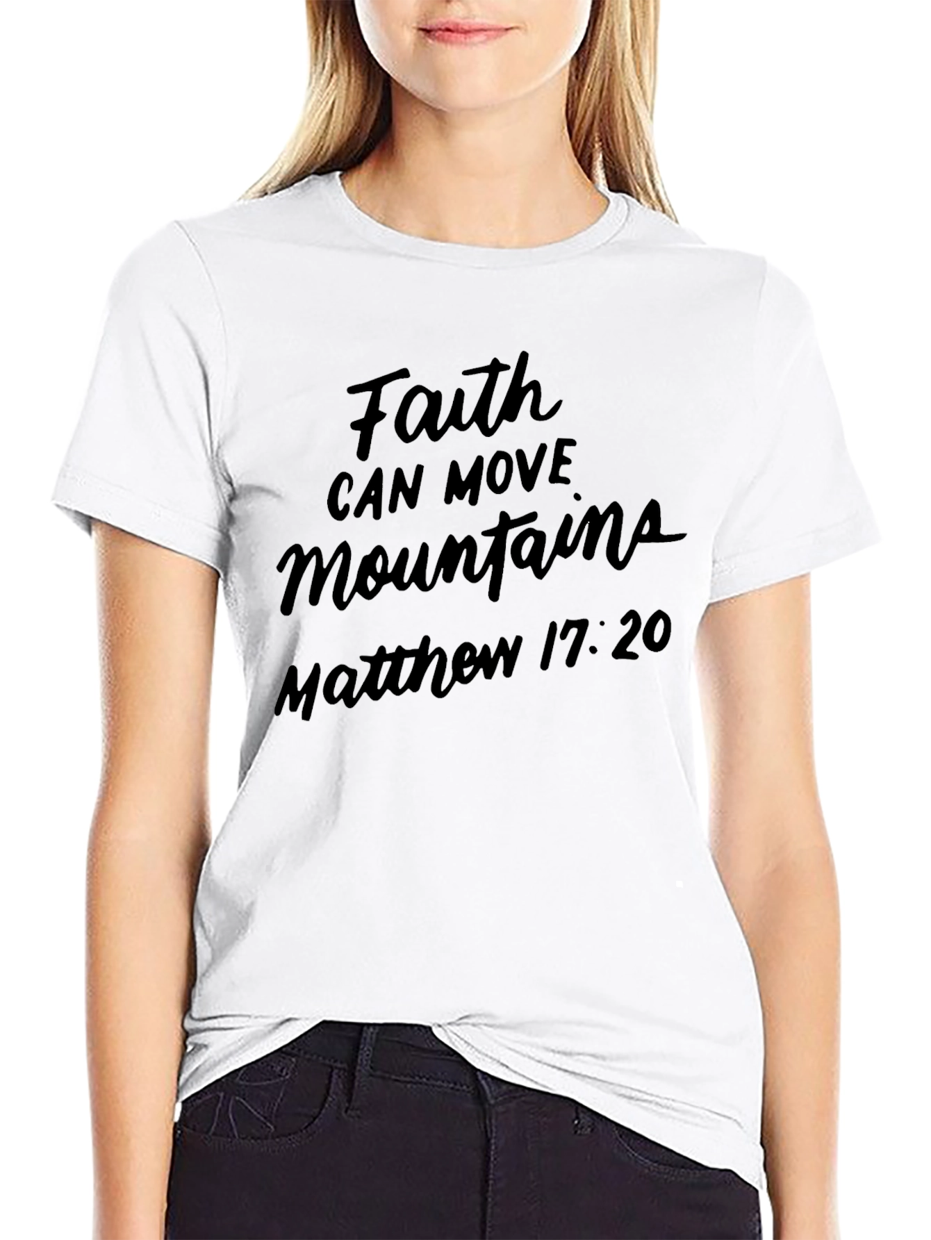 Faith Can Move Mountains T-Shirt