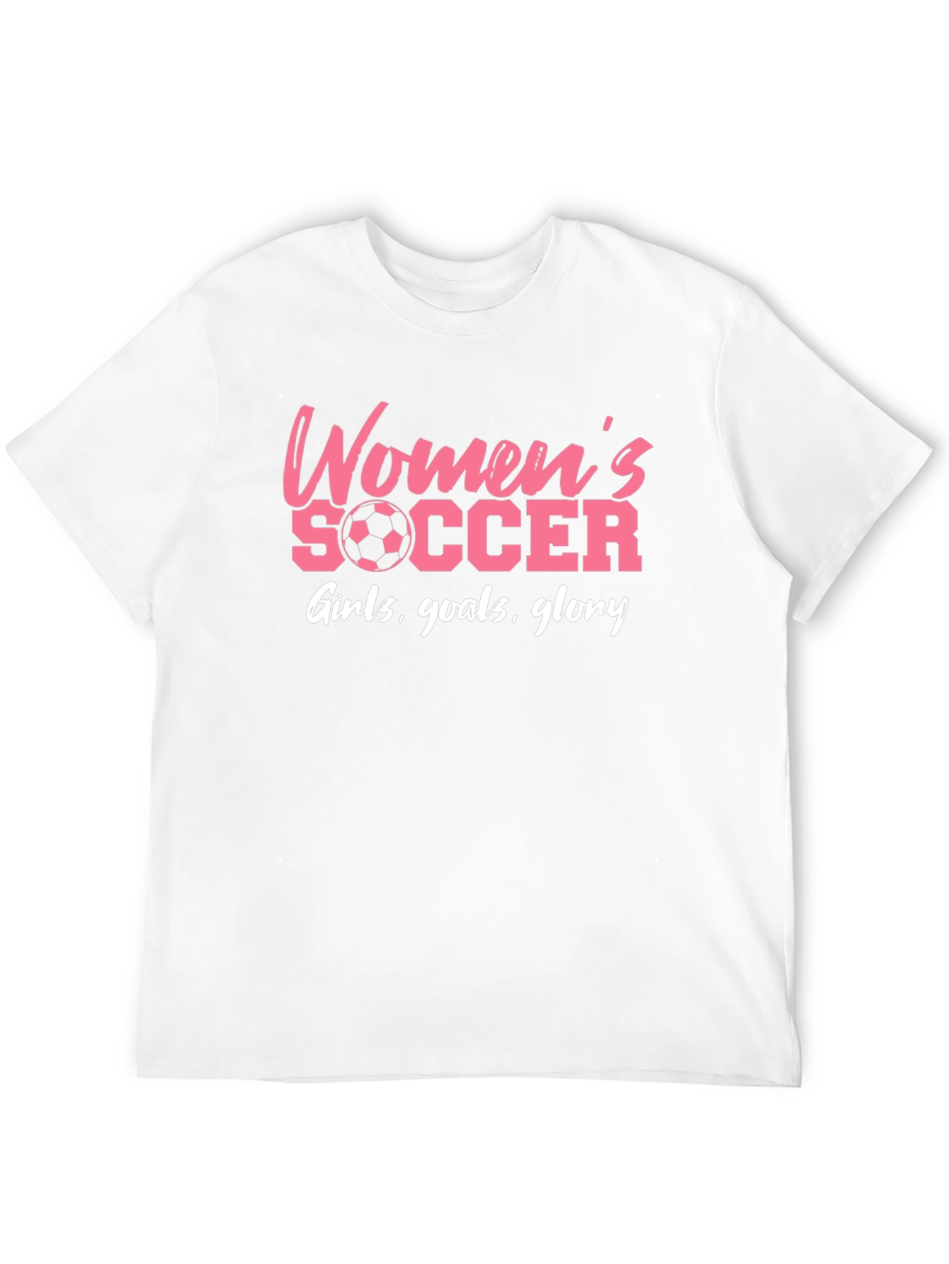 Womens Soccer Graphic Tee