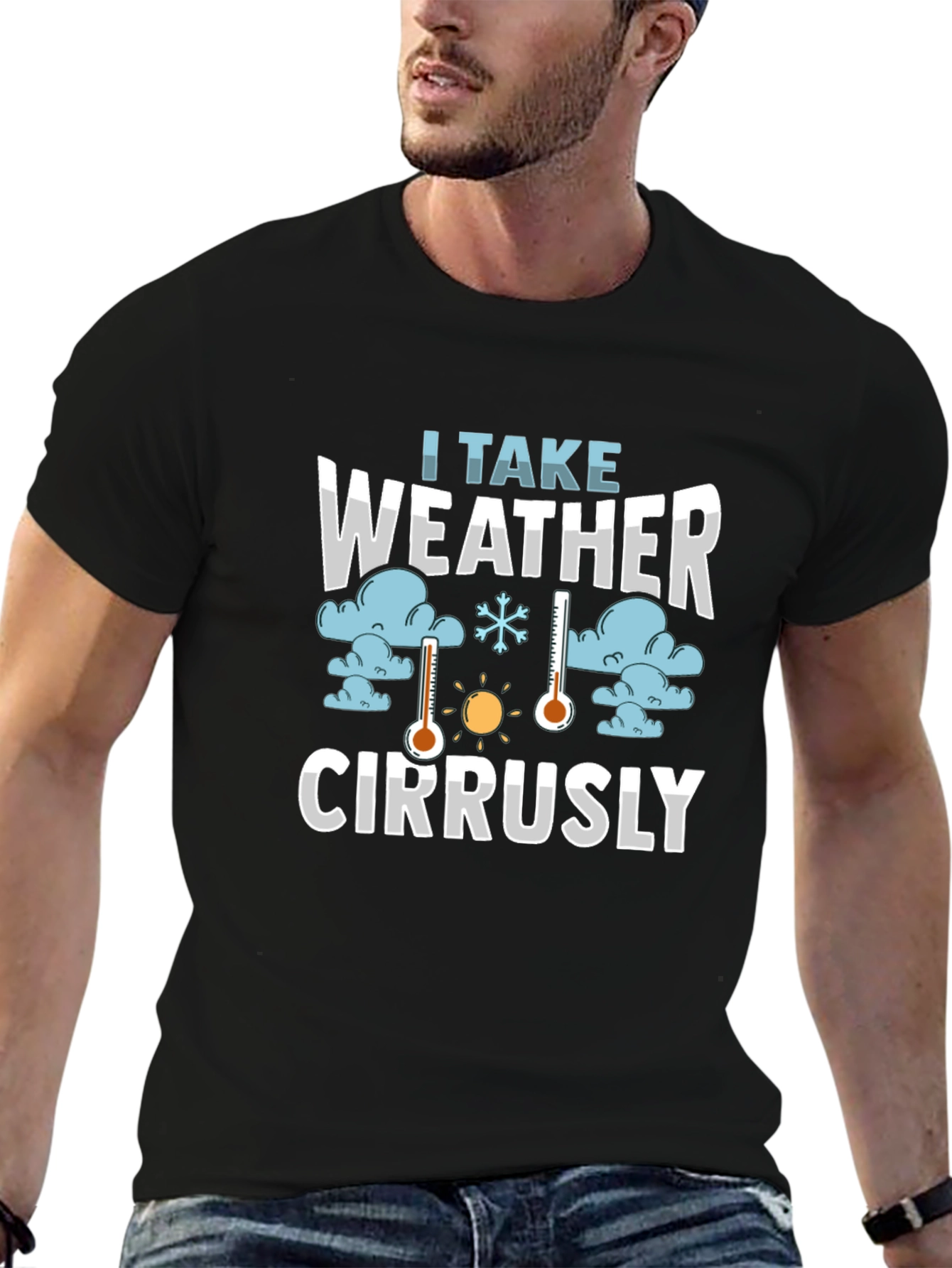 I Take Weather Cirrusly Graphic T-Shirt