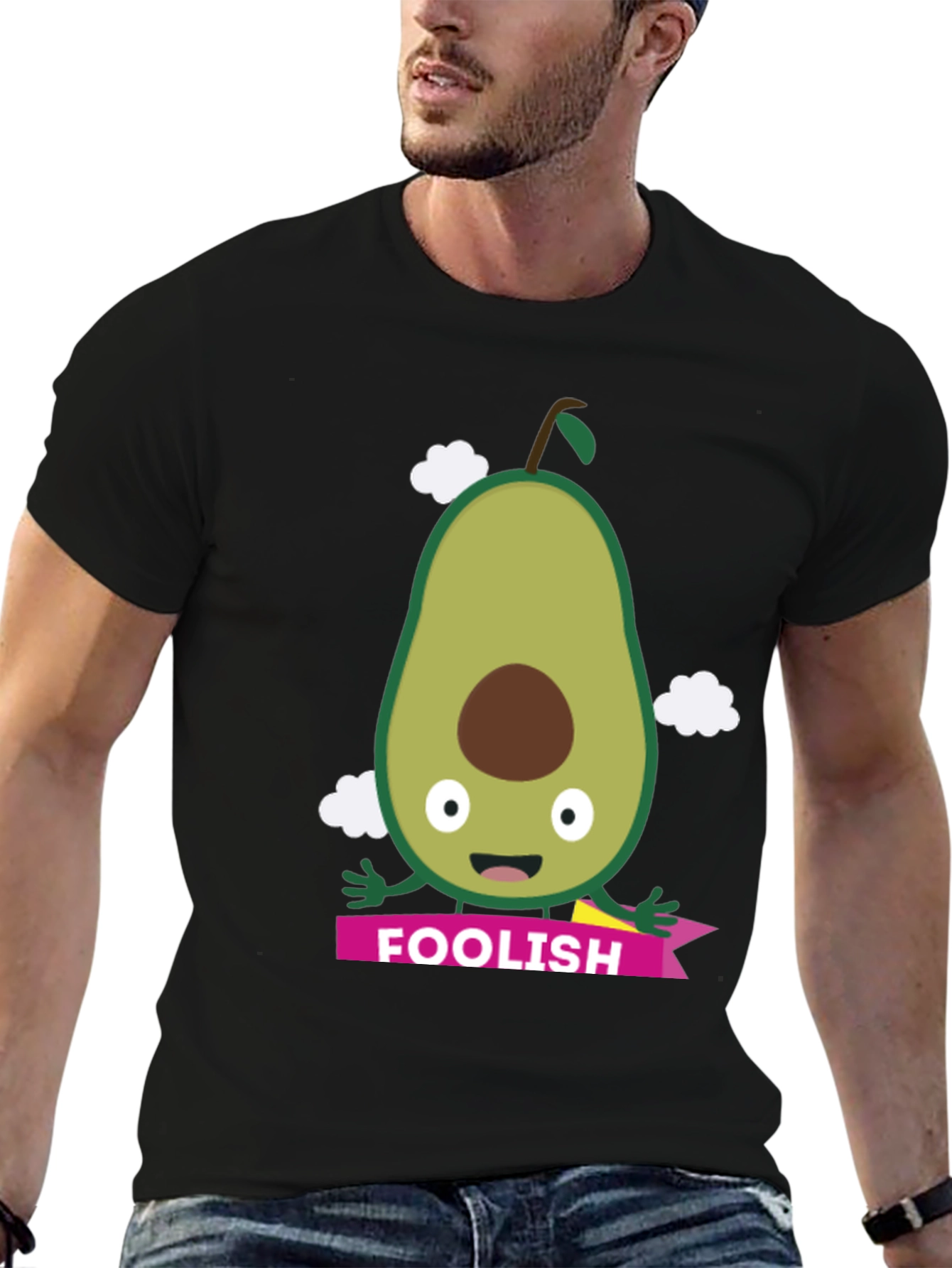 Foolish Avocado T-Shirt - Funny Graphic Tee