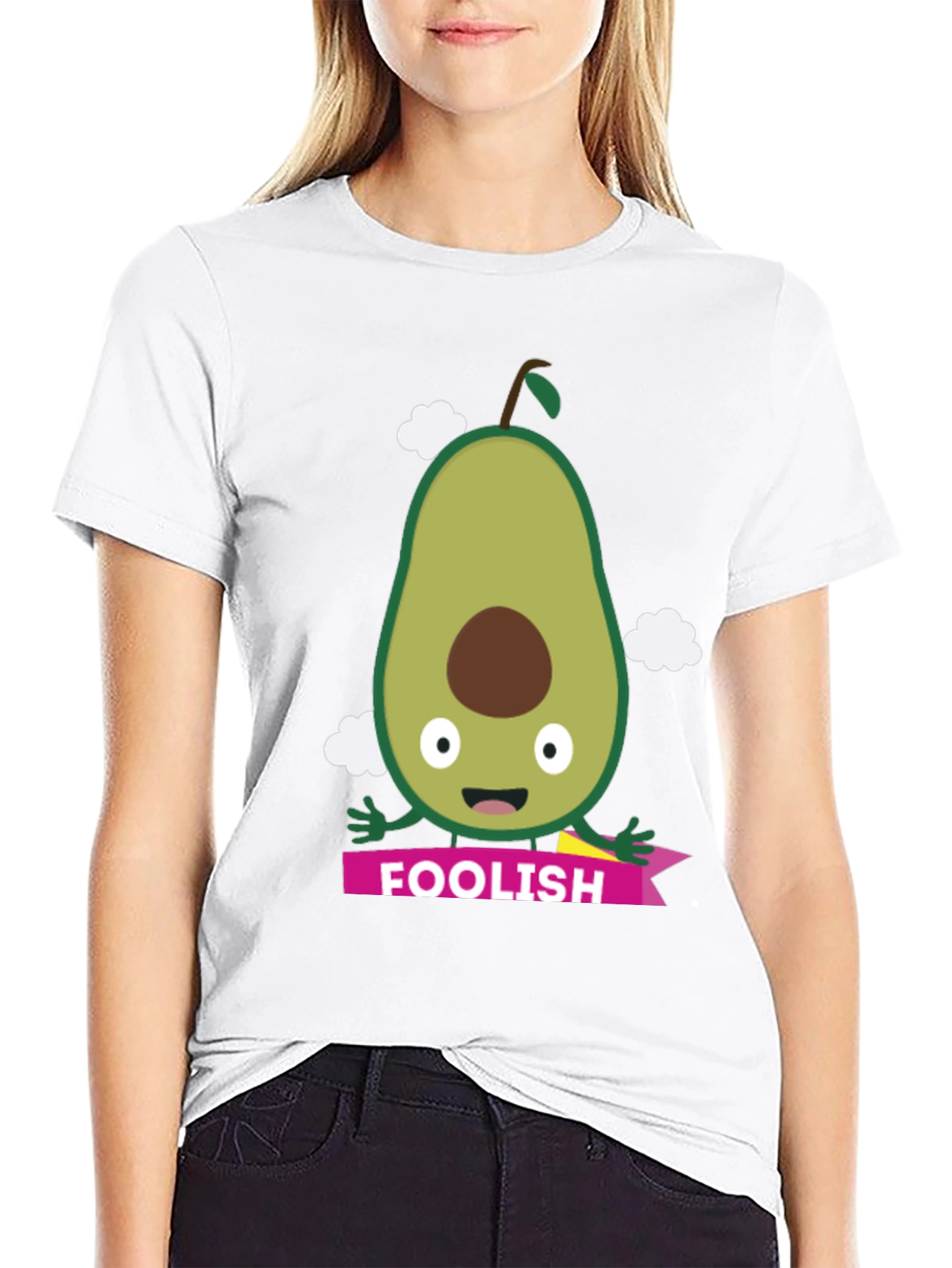 Foolish Avocado T-Shirt - Funny Graphic Tee