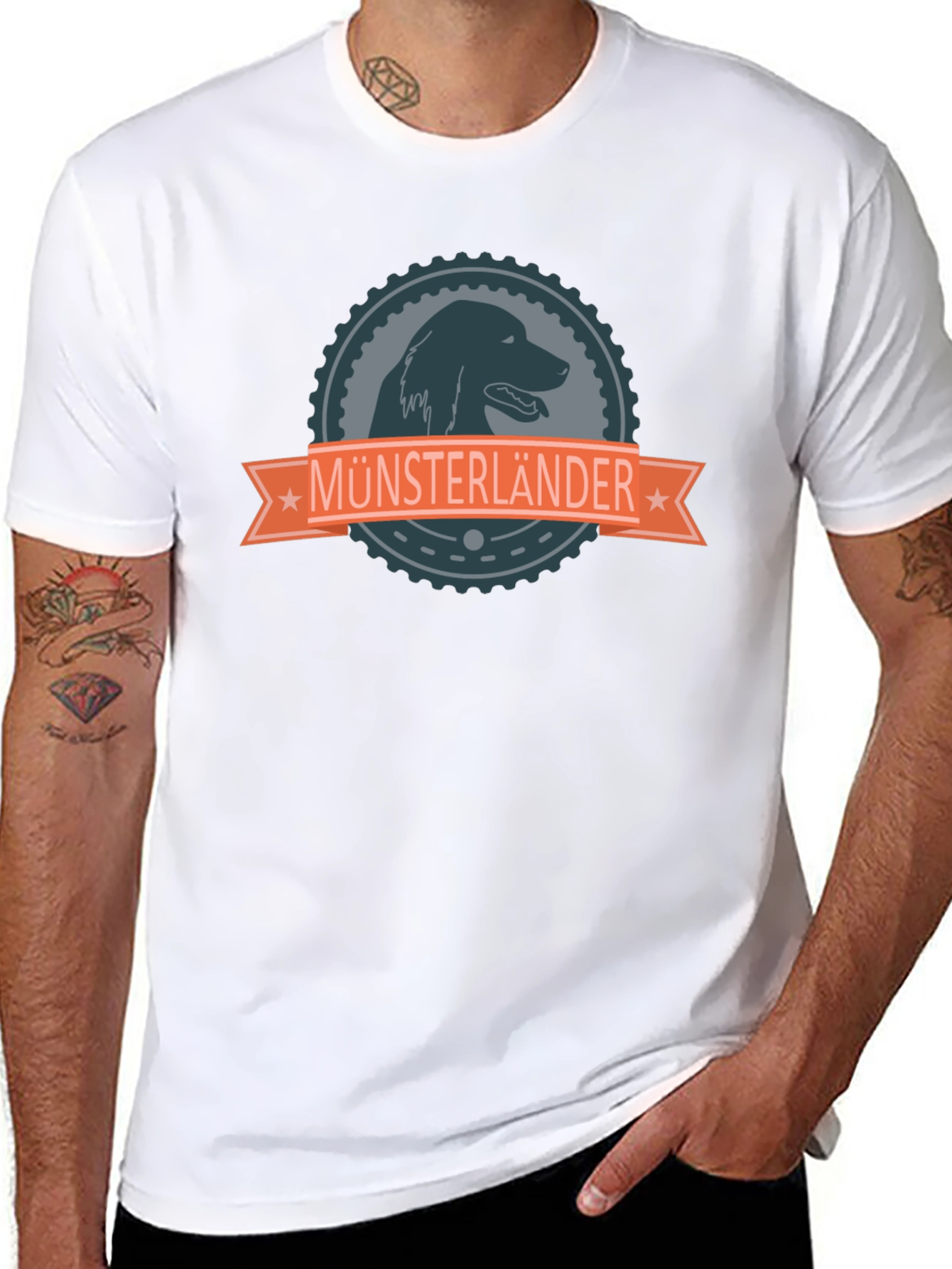 Münsterländer Dog Breed Graphic T-Shirt