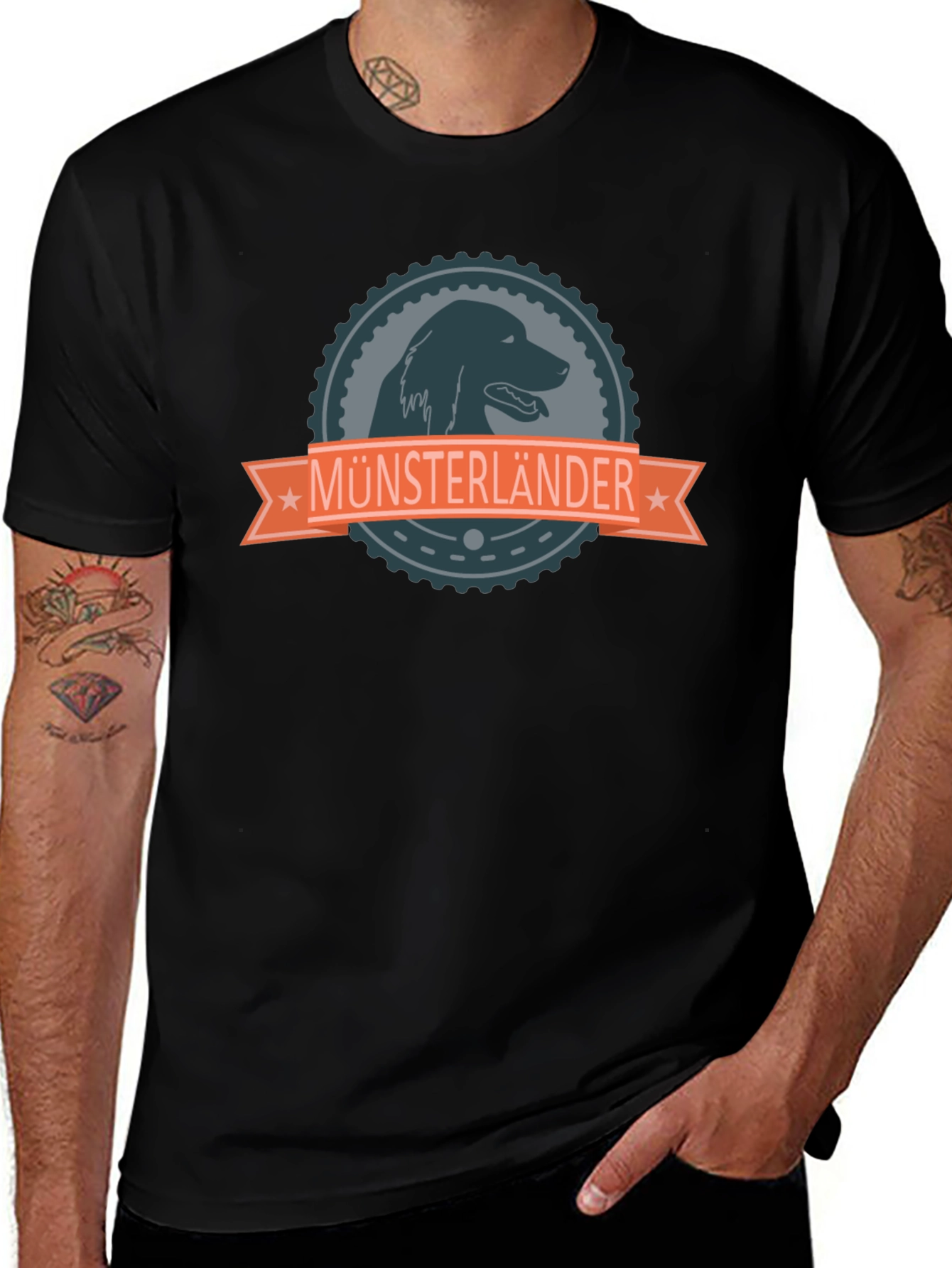 Münsterländer Dog Breed Graphic T-Shirt