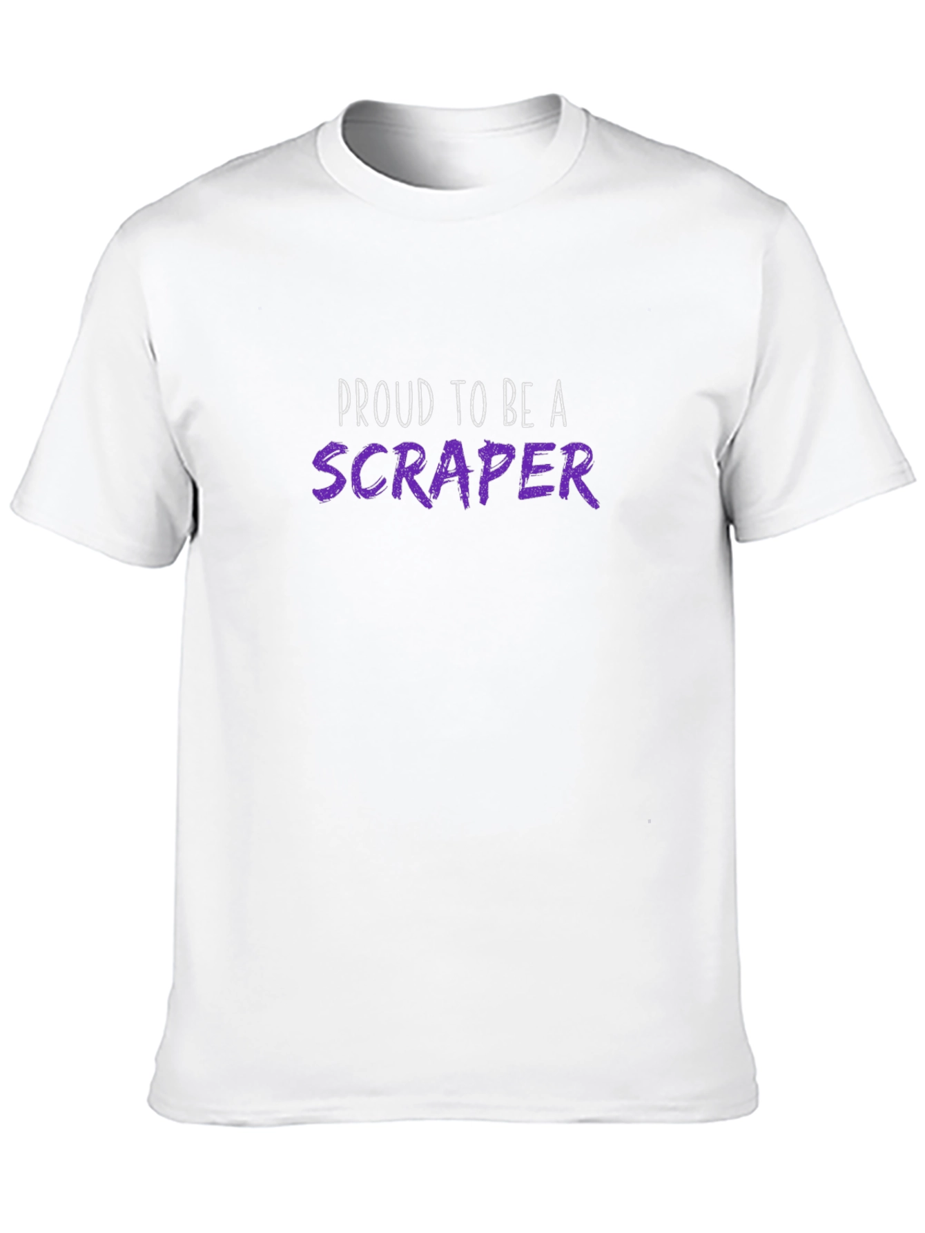 Proud Scraper Graphic T-Shirt - Black