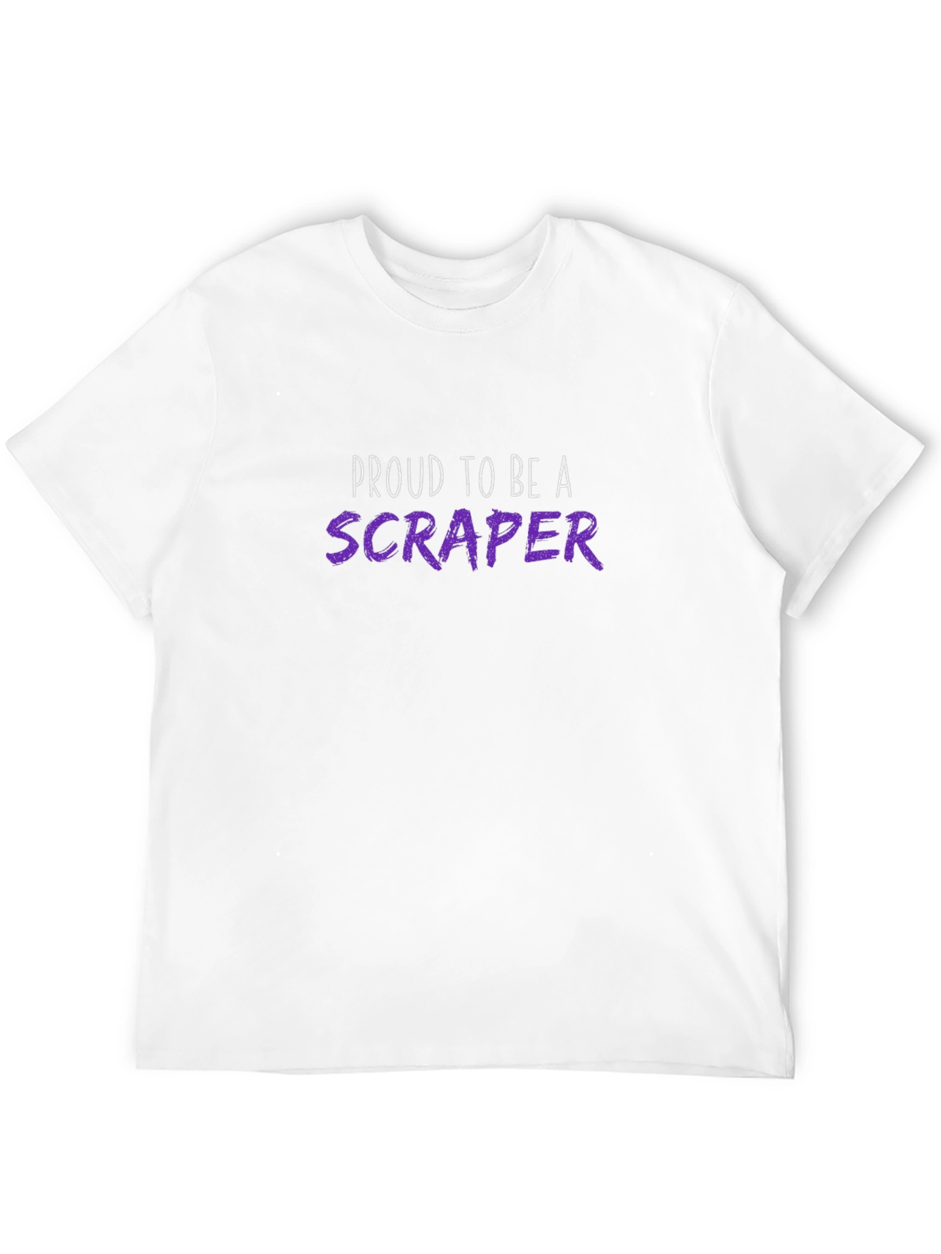 Proud Scraper Graphic T-Shirt - Black