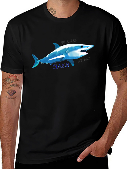 Go Ahead Make My Day Shark T-Shirt