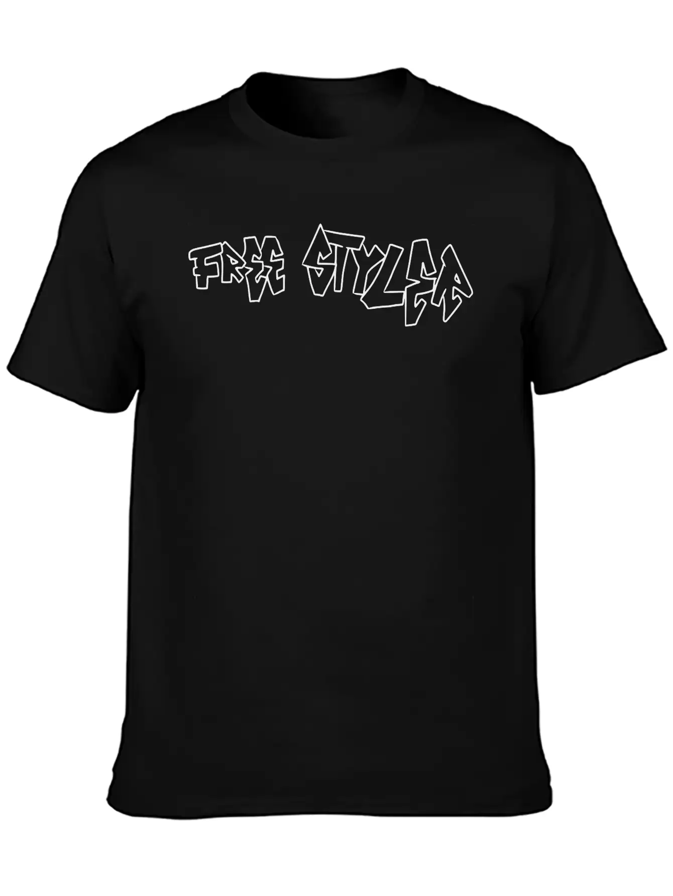 Graffiti Free Styler Unisex Casual T-Shirt – Clean Design For Daily Comfort