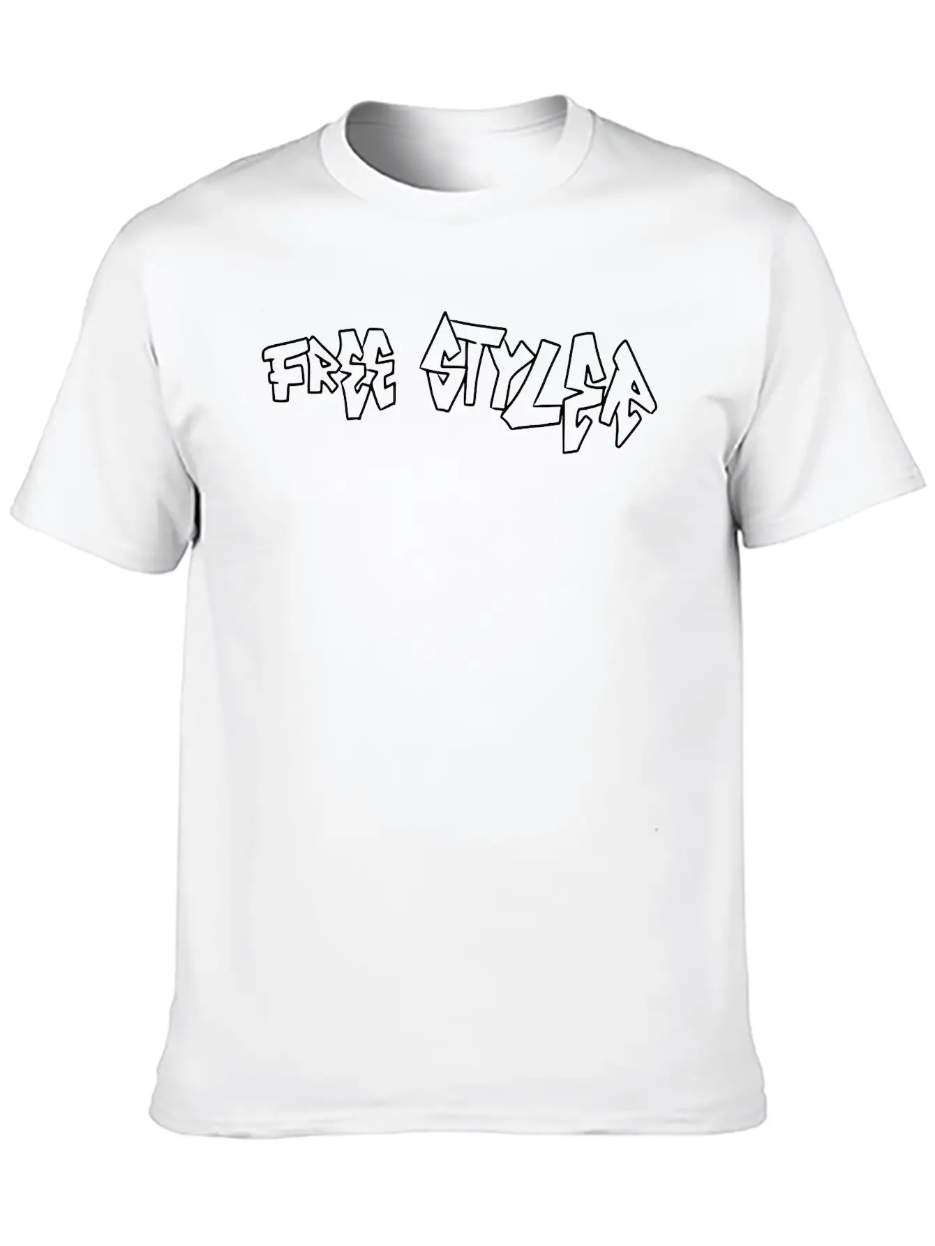 Graffiti Free Styler Unisex Casual T-Shirt – Clean Design For Daily Comfort