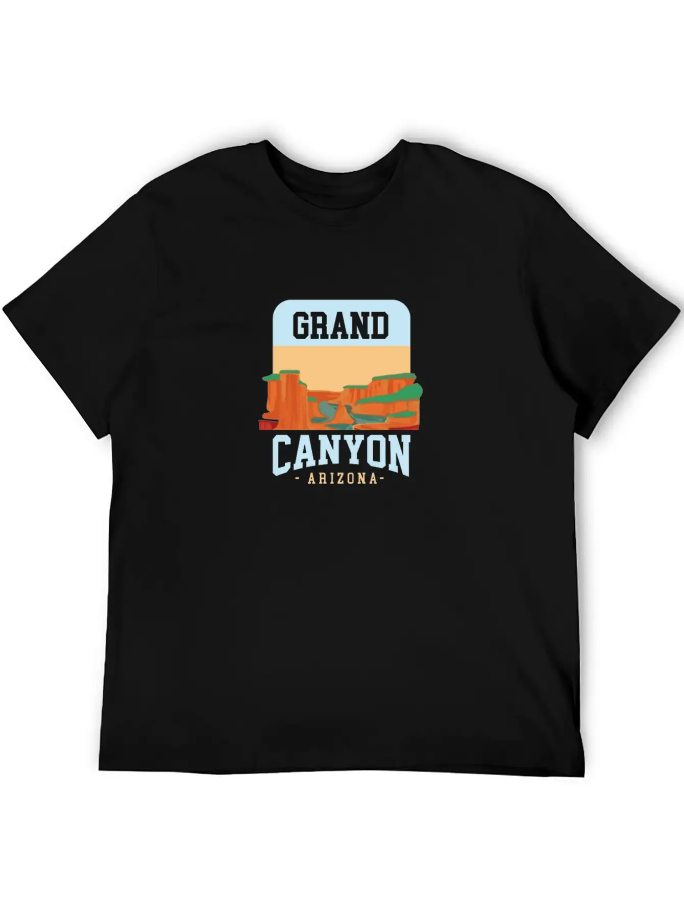 Grand Canyon National Park Arizona Unisex Casual T-Shirt – Clean Design For Daily Comfort