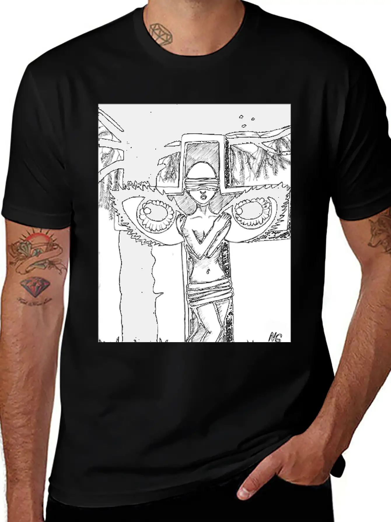 Graveyard Unisex Casual T-Shirt – Clean Design For Daily Comfort