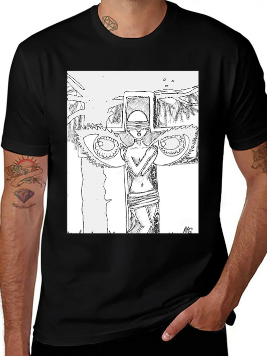 Graveyard Unisex Casual T-Shirt – Clean Design For Daily Comfort