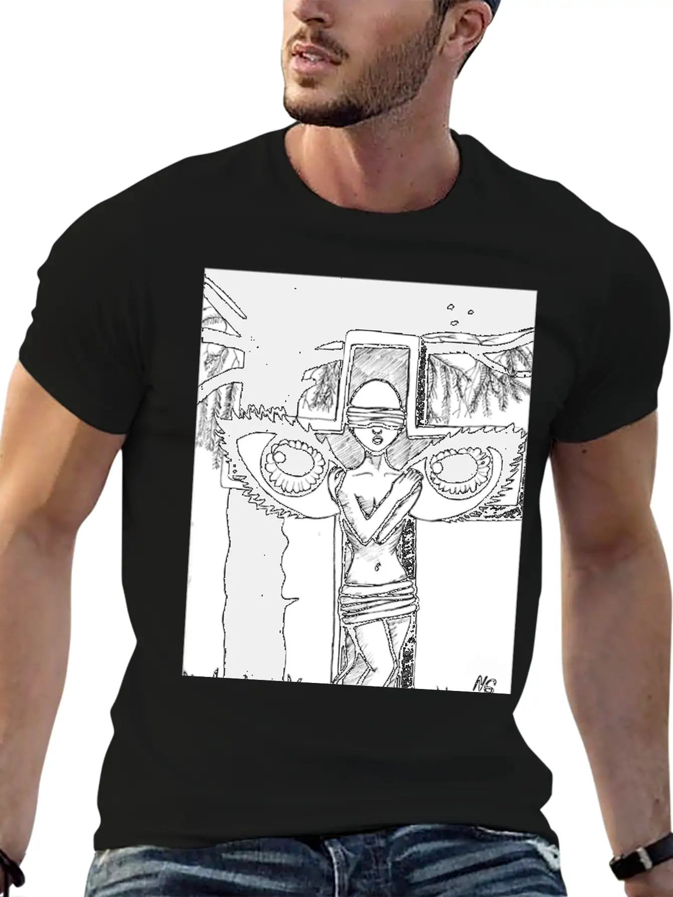 Graveyard Unisex Casual T-Shirt – Clean Design For Daily Comfort