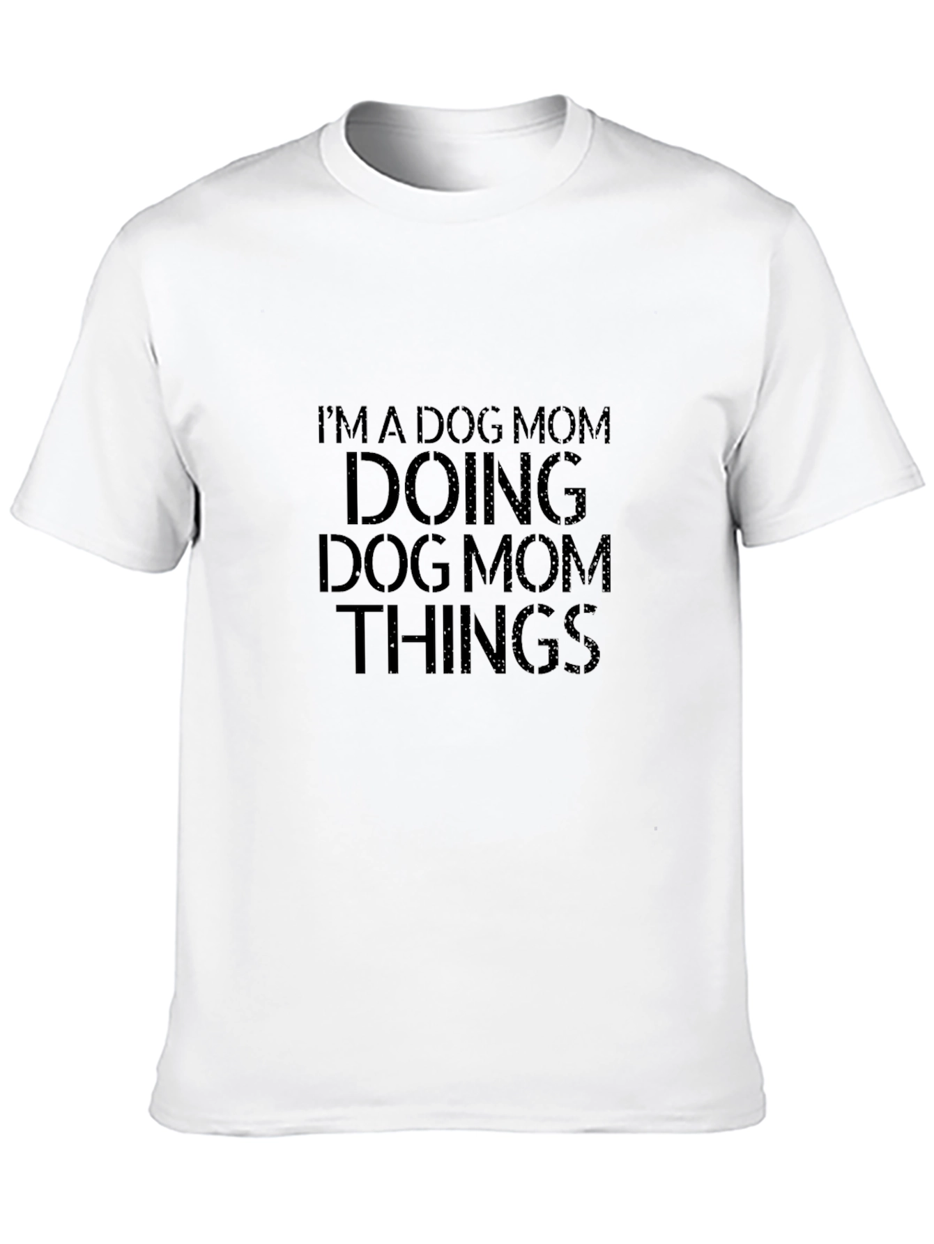Dog Mom Graphic T-Shirt - Soft Cotton Tee