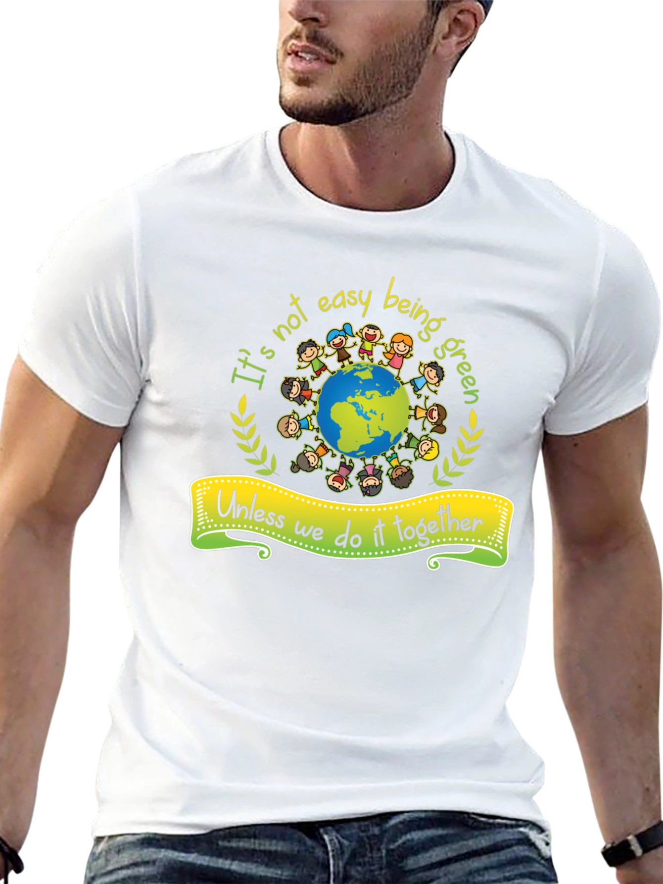 Eco-Friendly Graphic T-Shirt: Its Not Easy Being Green