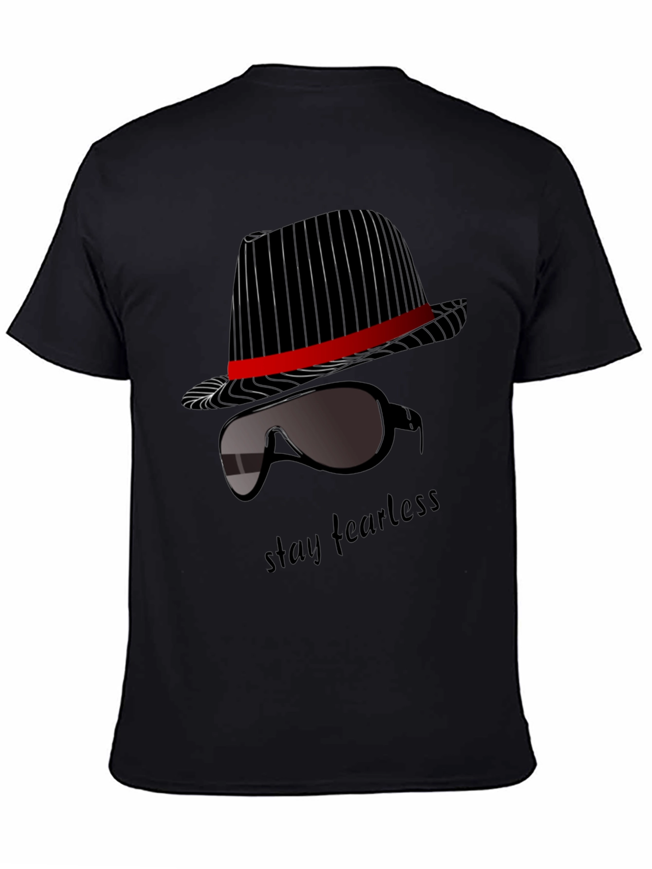 Stay Fearless Graphic T-Shirt - Sleek Design