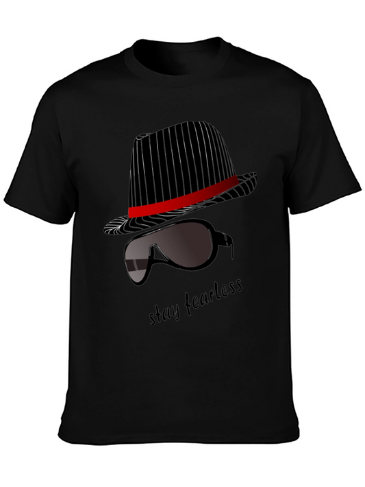 Stay Fearless Graphic T-Shirt - Sleek Design