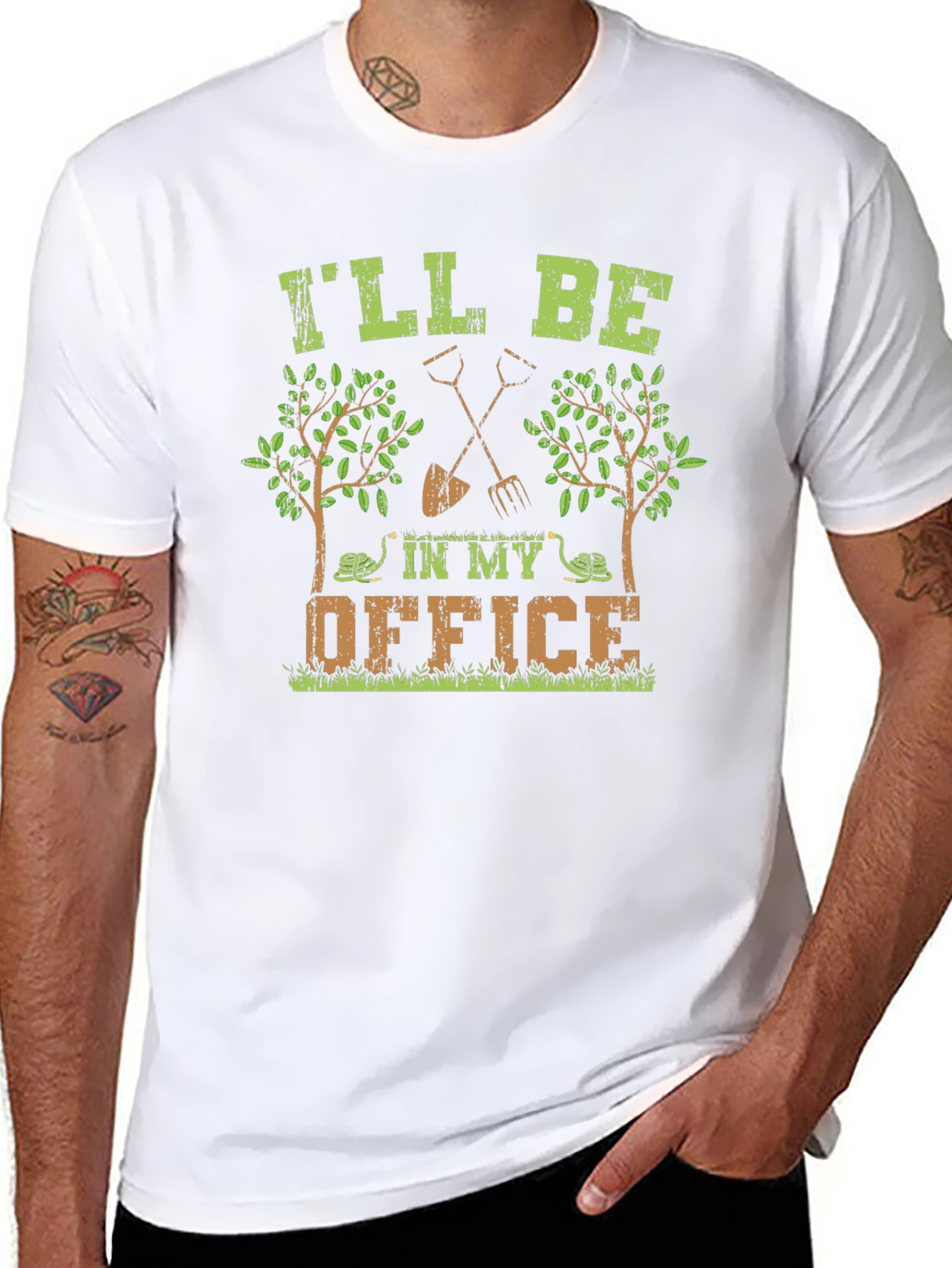 Gardening Office T-Shirt - Nature Lovers Tee