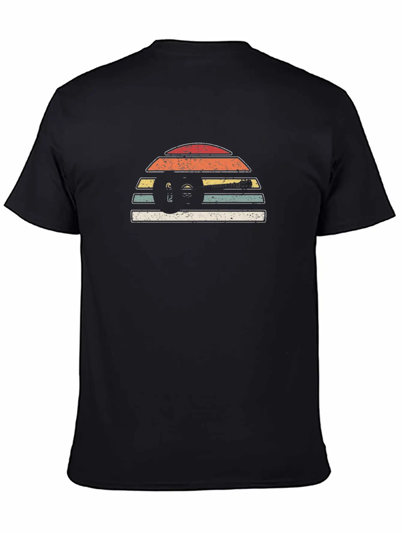 Guitar Unisex Casual T-Shirt – Clean Design For Daily Comfort