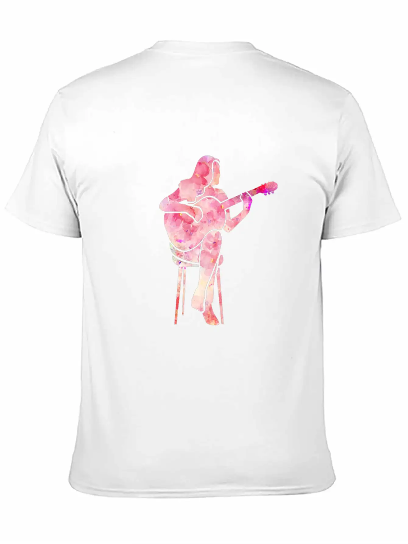 Guitarist Guitar Player Acoustic Guitar Women Gift Unisex Casual T-Shirt – Clean Design For Daily Comfort