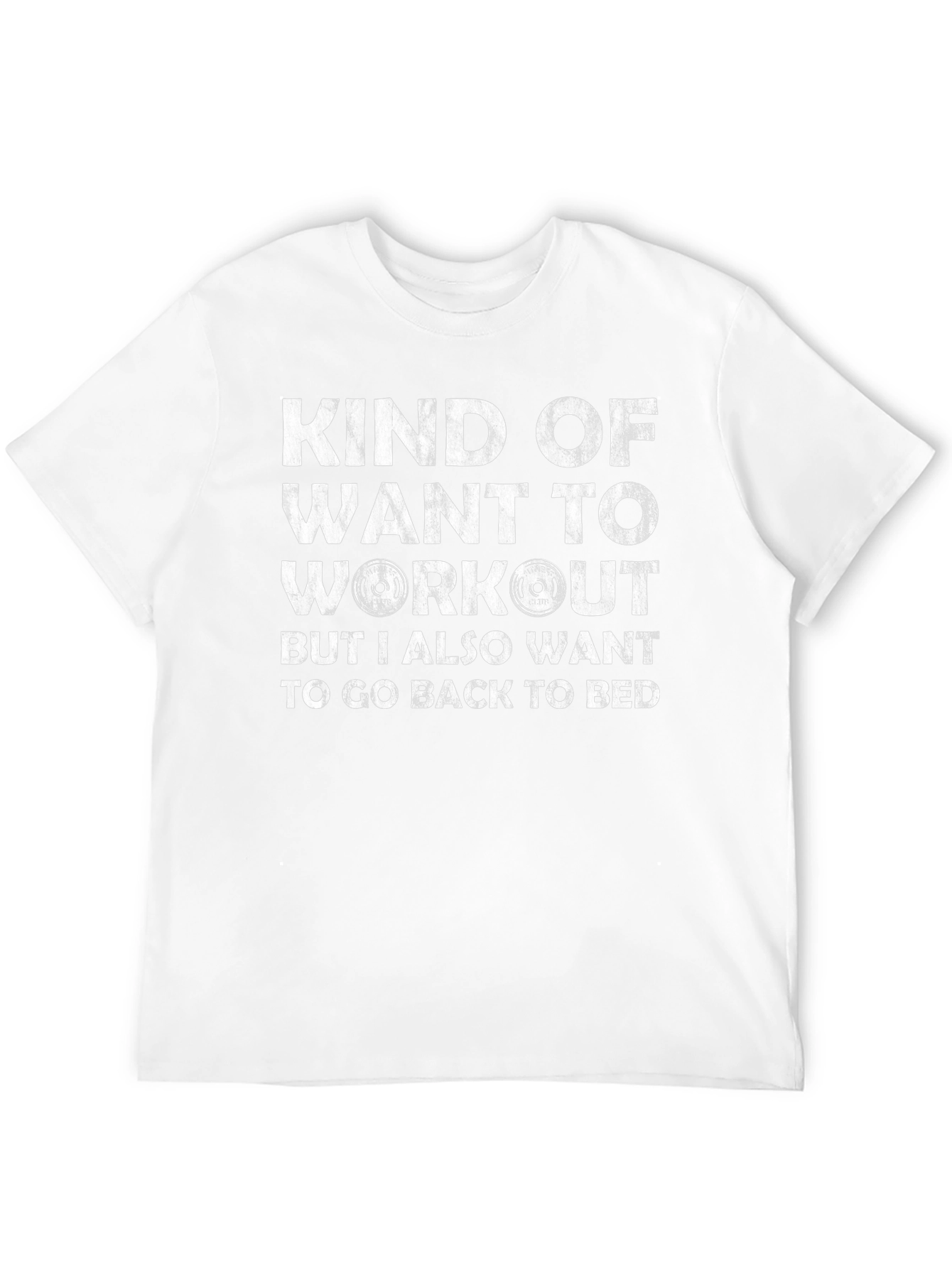Workout Graphic Tee - Funny Gym Shirt