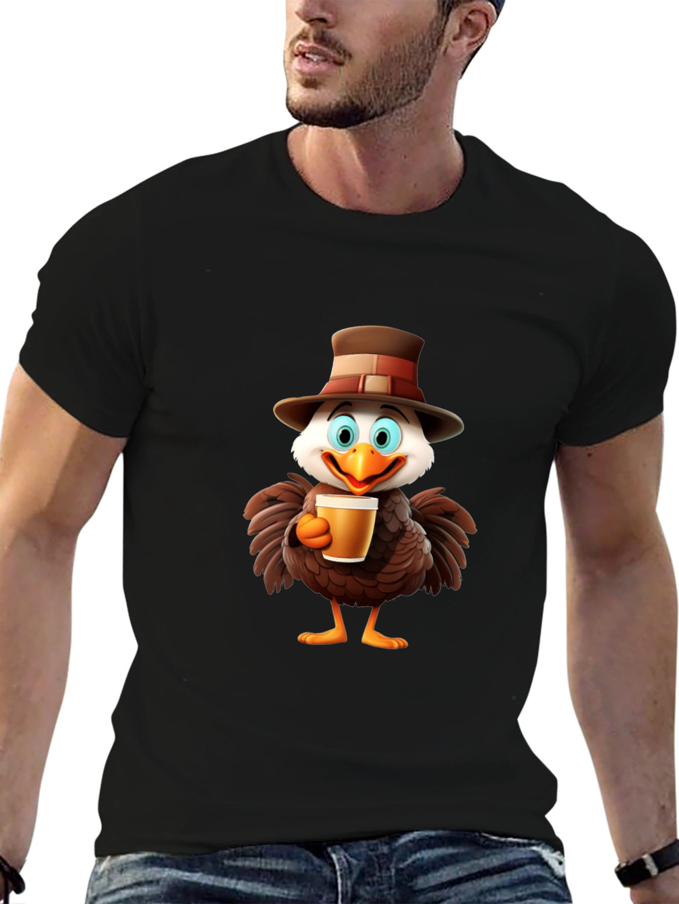 Thanksgiving Turkey Beer T-Shirt