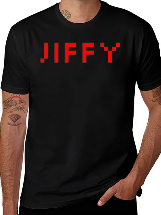Jiffy Pixel T-Shirt - Retro Gaming Style