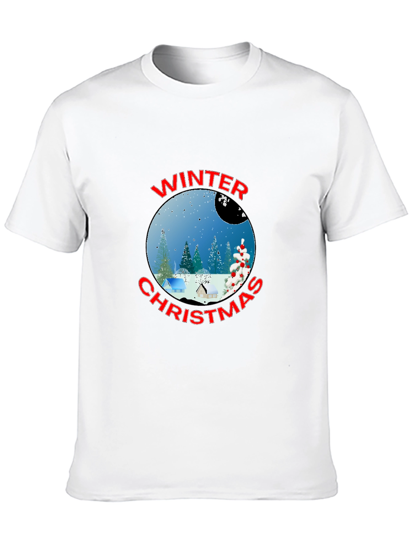 Winter Christmas Graphic T-Shirt