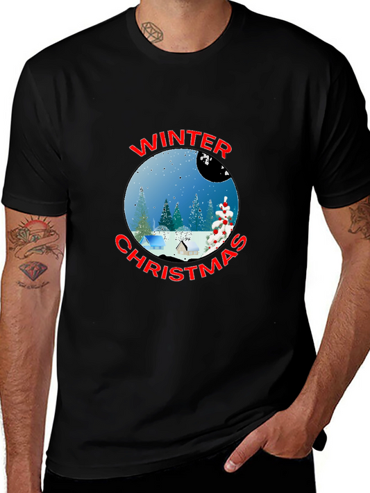 Winter Christmas Graphic T-Shirt