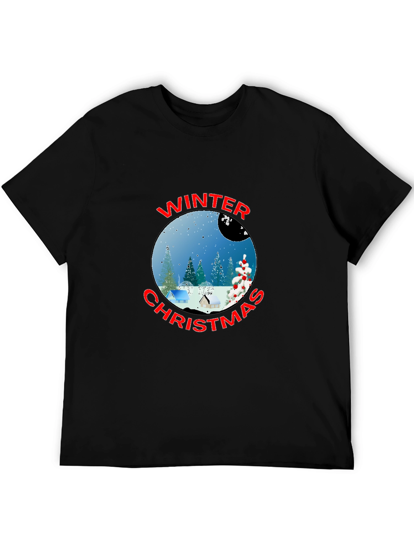 Winter Christmas Graphic T-Shirt