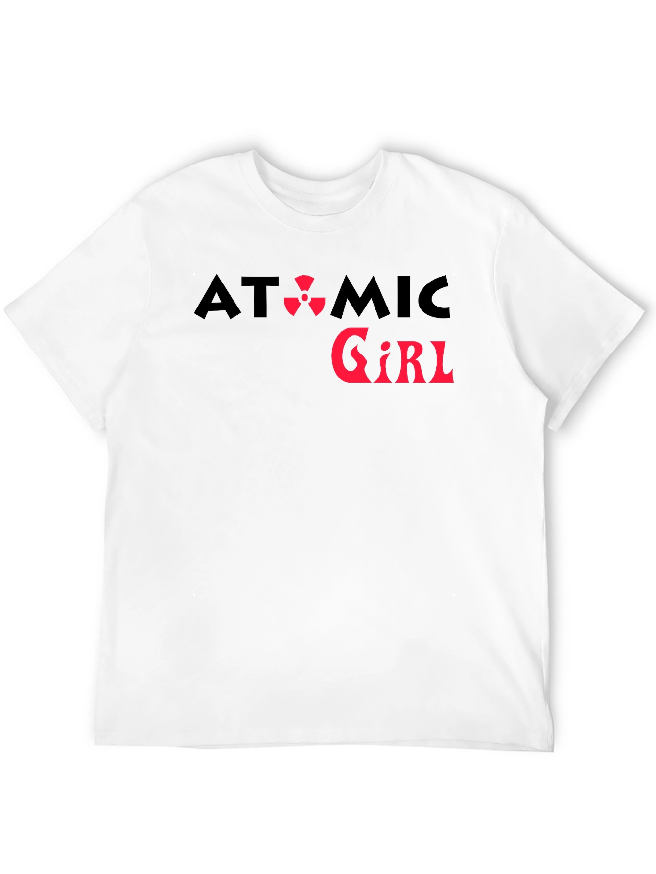 Atomic Girl Graphic Tee - Black