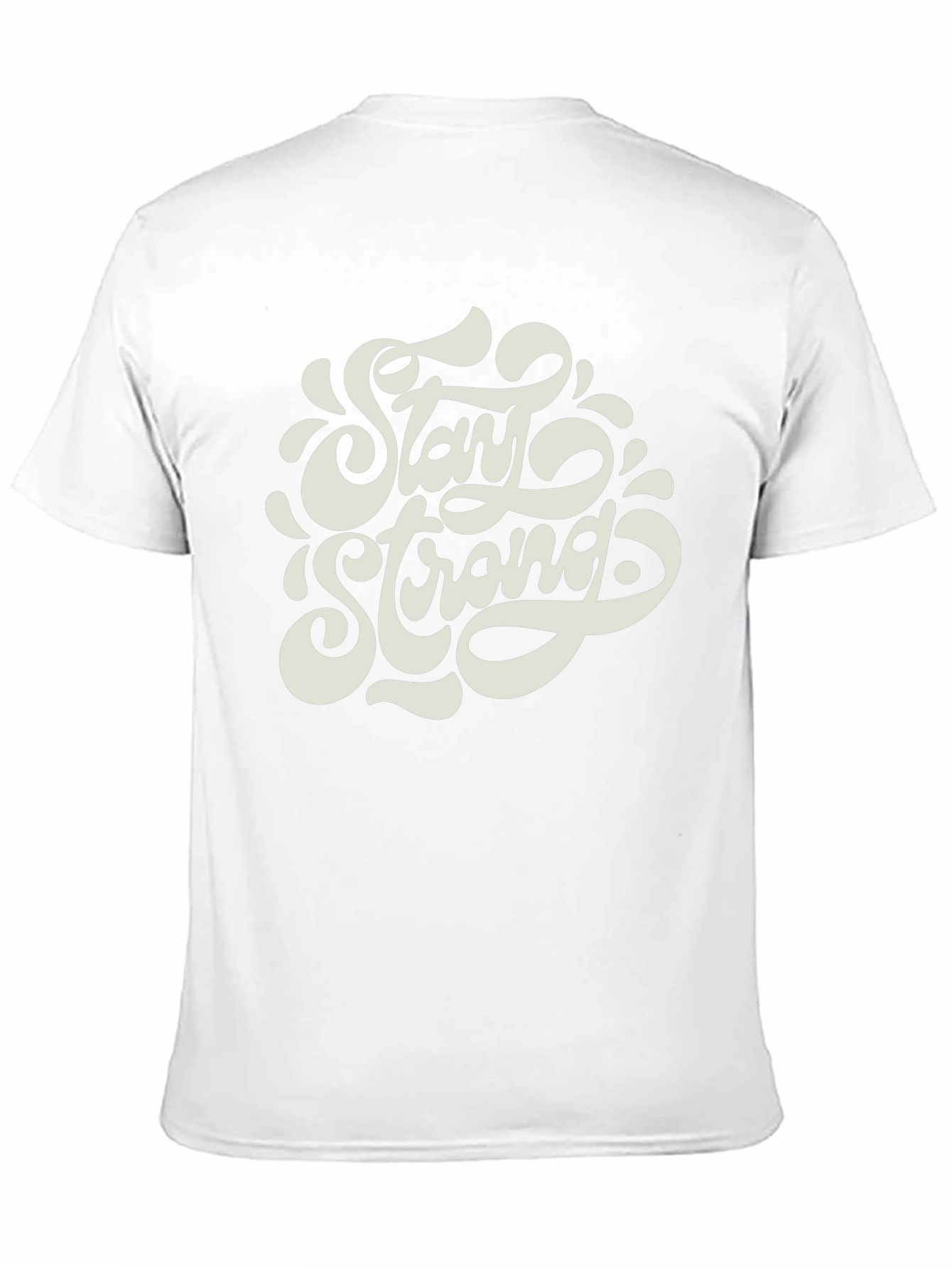 Stay Strong Graphic Tee - Stylish Comfort