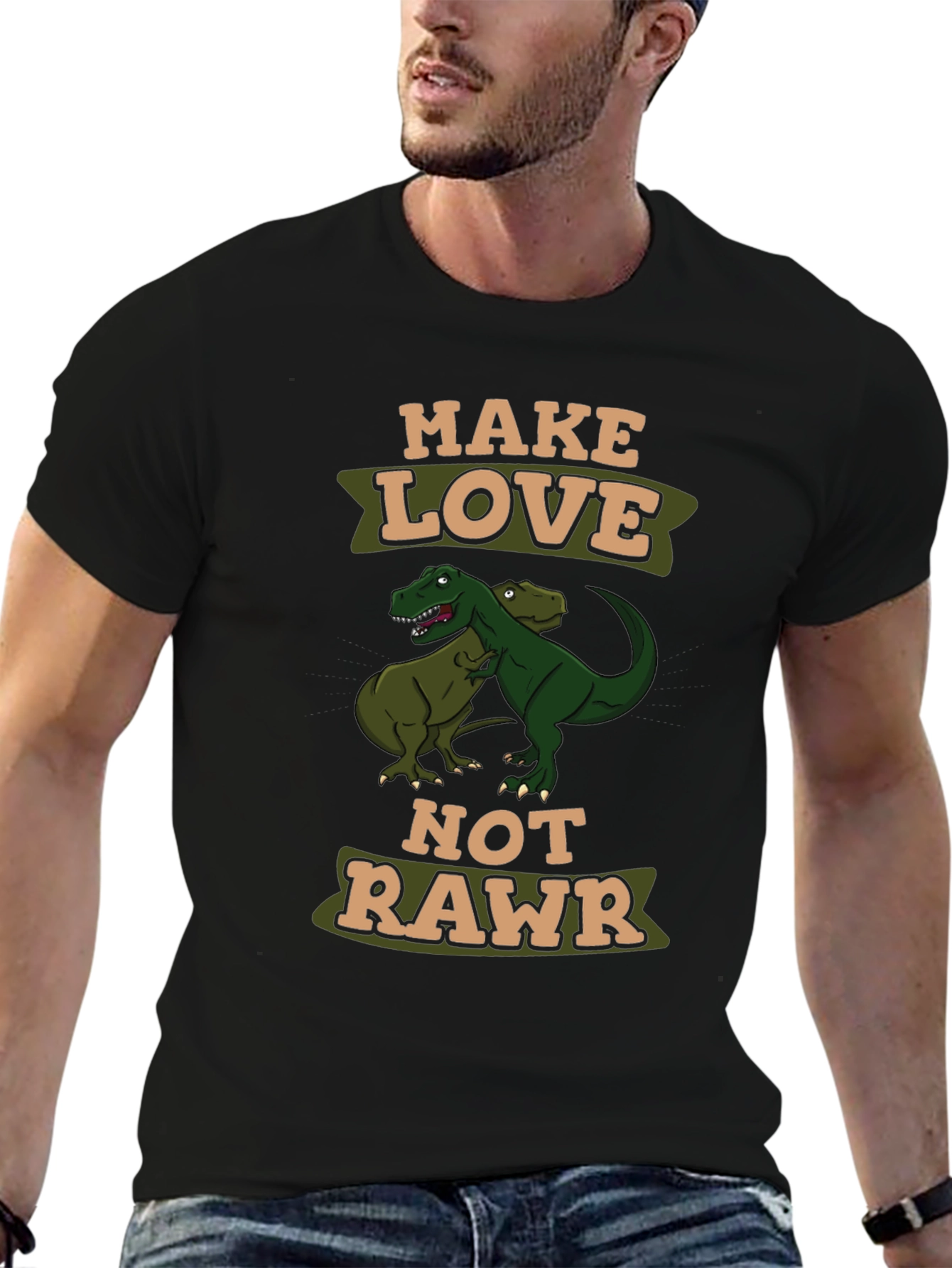 Make Love Not Rawr T-Shirt