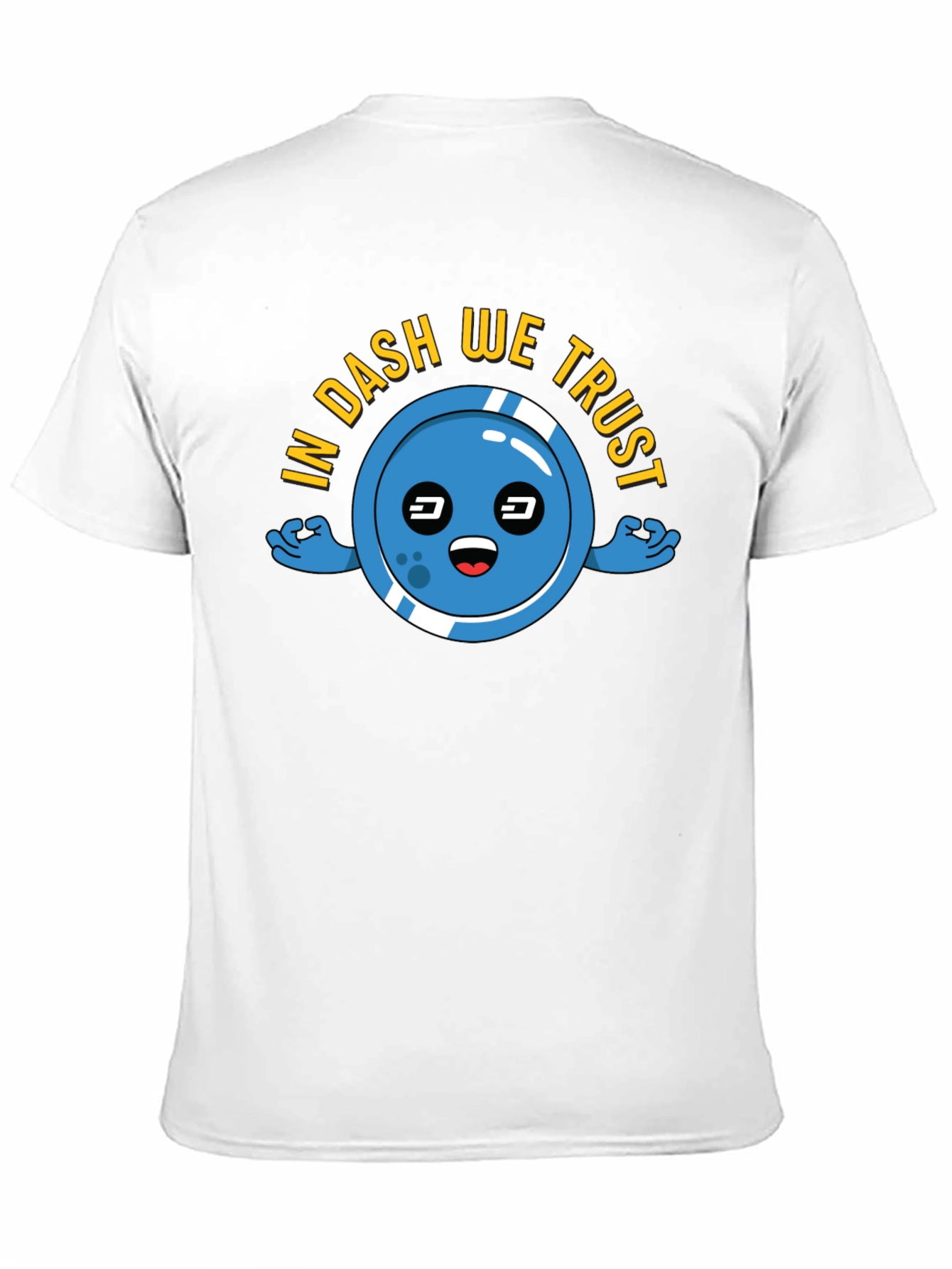 In DASH We Trust T-Shirt Crypto Black Tee