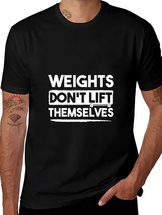 Gym Unisex Casual T-Shirt – Clean Design For Daily Comfort