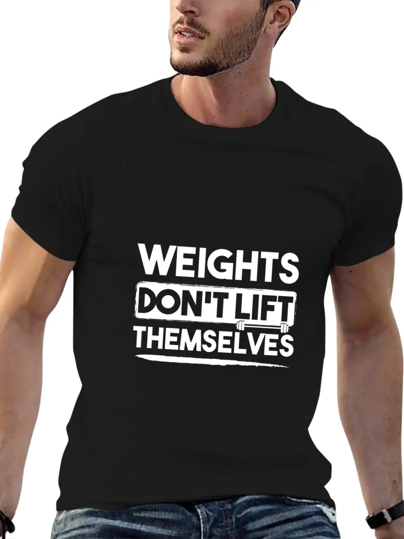 Gym Unisex Casual T-Shirt – Clean Design For Daily Comfort