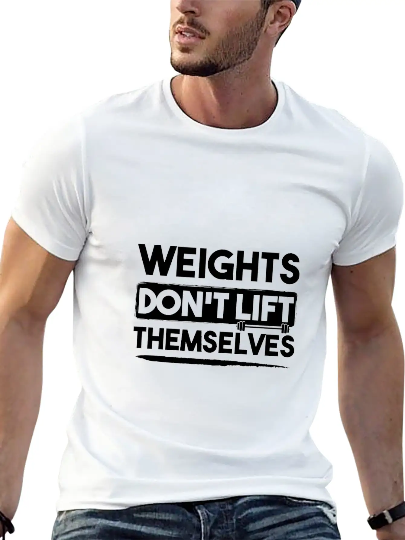 Gym Unisex Casual T-Shirt – Clean Design For Daily Comfort