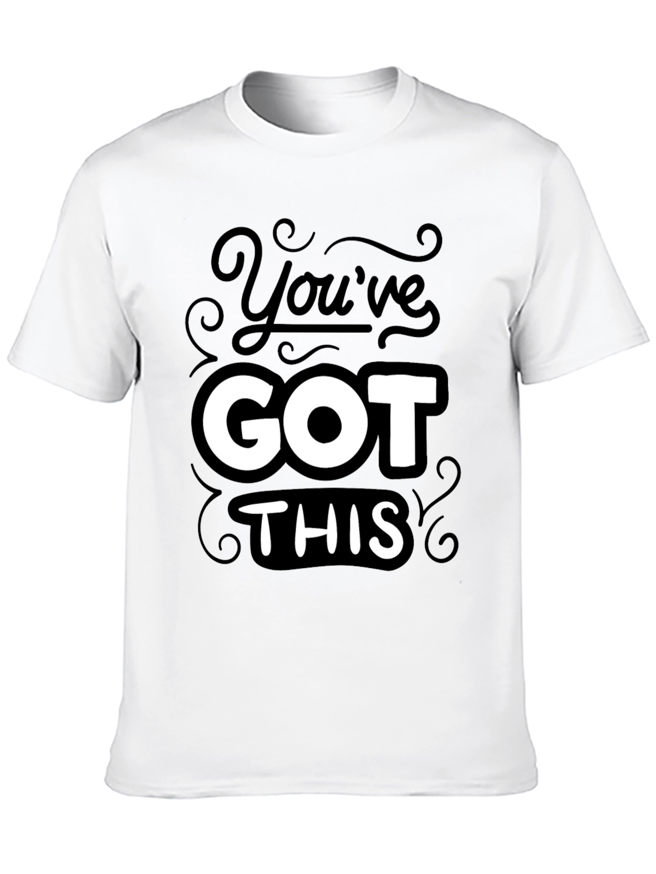 Youve Got This Black Graphic Tee