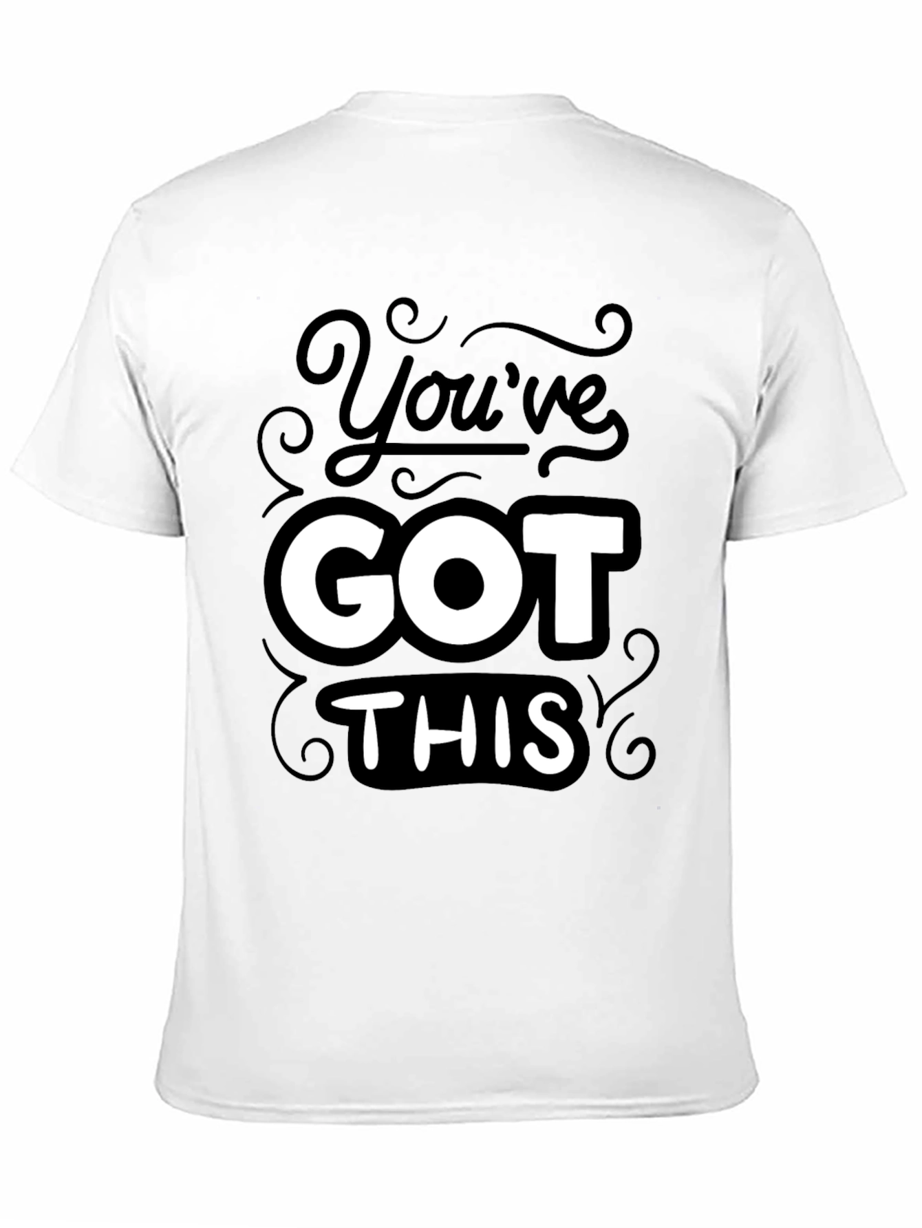 Youve Got This Black Graphic Tee