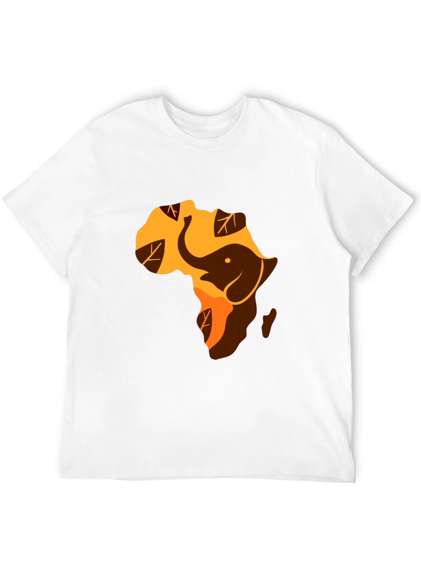 Africa Elephant Graphic Tee - Black Unisex Shirt