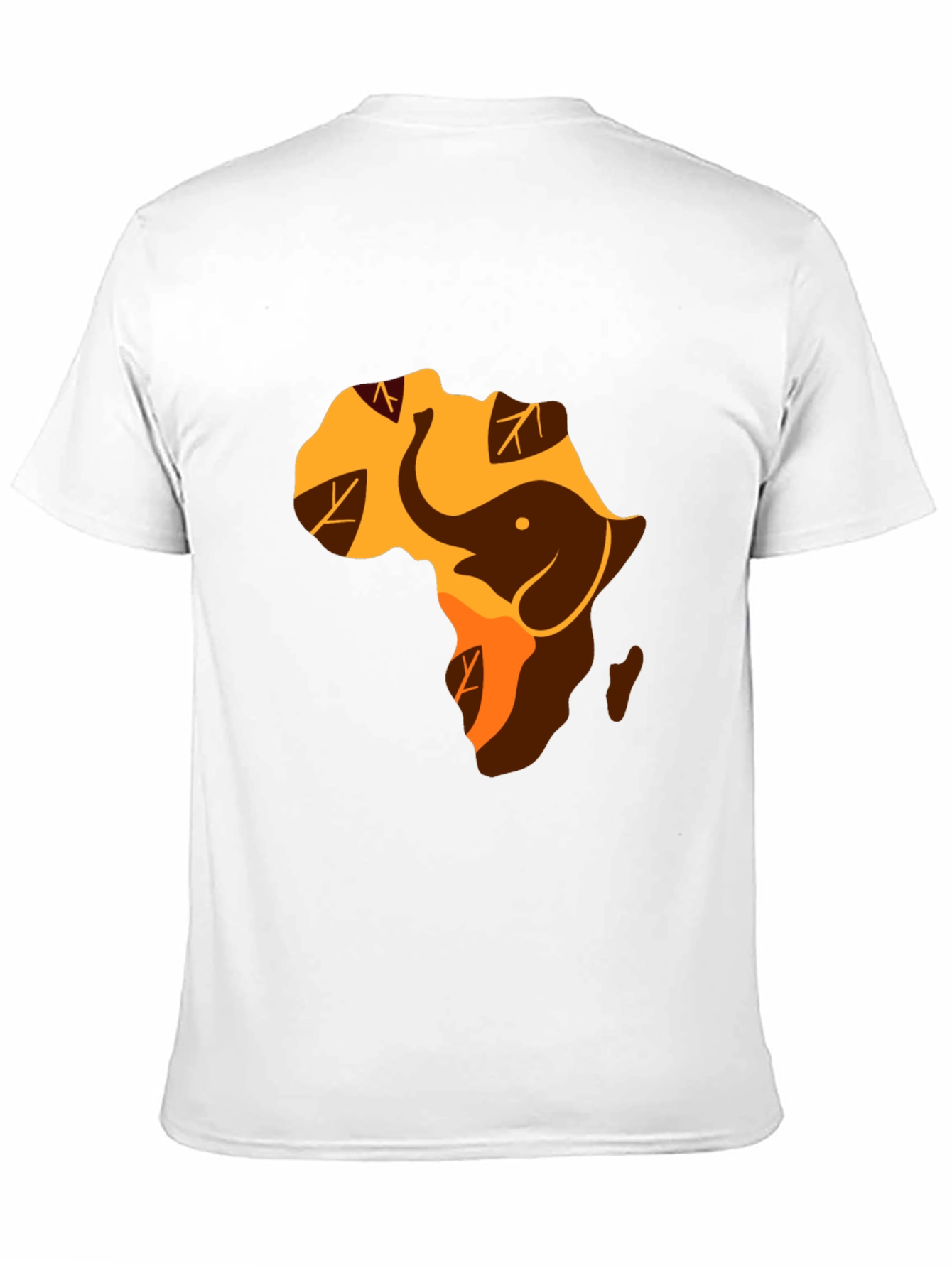 Africa Elephant Graphic Tee - Black Unisex Shirt