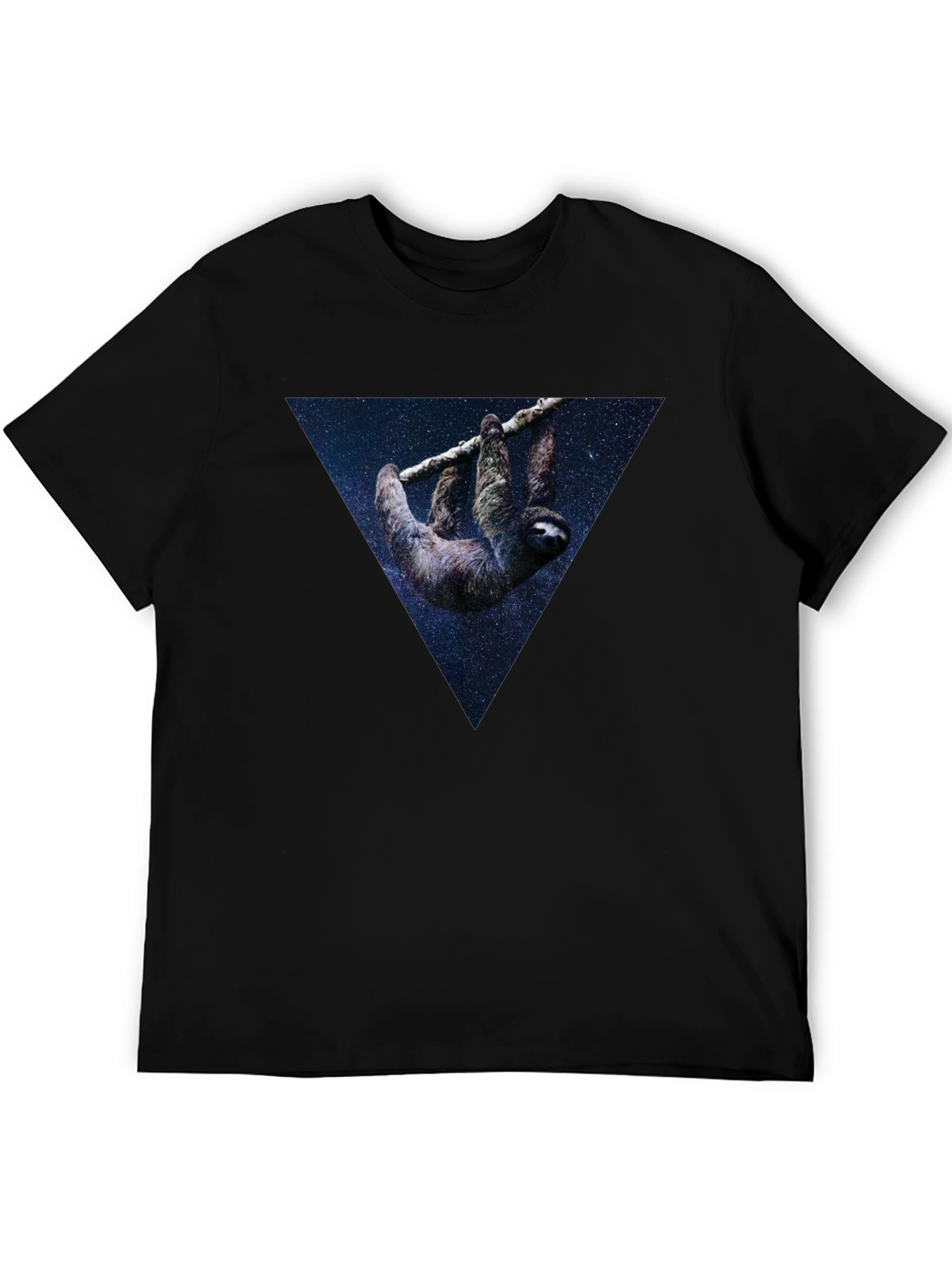 Sloth Starry Triangle T-Shirt